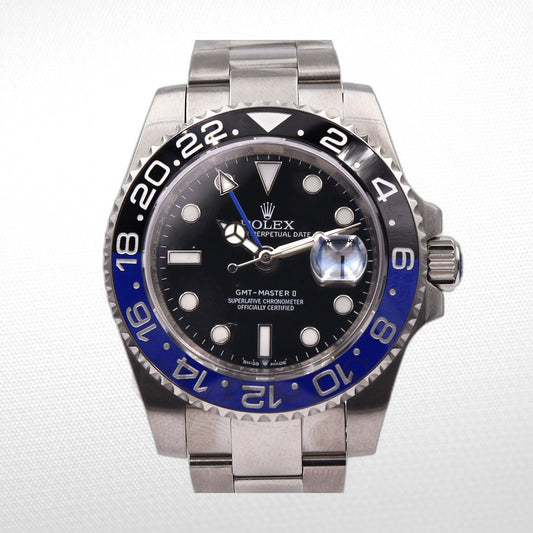 GMT-MASTER II SS BLUE/BLACK BATMAN CERAMIC BEZEL 40MM CLONE