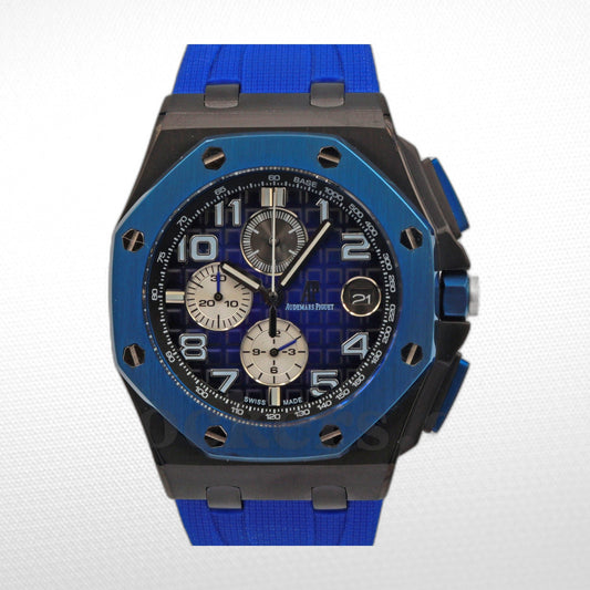 AUDEMARS PIGUET ROYAL OAK OFFSHORE Chronograph 44MM DIAL BLUE CERAMIC