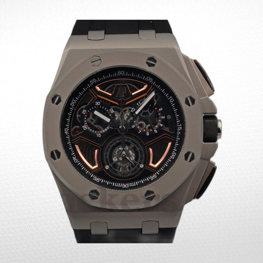 AUDΕMARS PIGUET LIMITED-EDITION ROYAL OAK TOURBILLON CHRONOGRAPH NEW