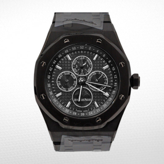 AUDEMARS PIGUET ROYAL OAK PERPETUAL CALENDAR CERAMIC 26579CE.OO.1225CE.01 CLONE