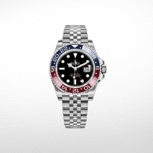 GMT-MASTER II SS BLUE/RED PEPSI CERAMIC BEZEL 40MM CLONE