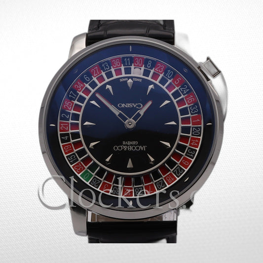 JACOB & CO. 'THE CASINO TOURBILLON' CA100.40 ONYX DIAL LIMITED EDITION