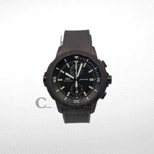 IWC CHRONOGRAPH SS BLACK 44MM
