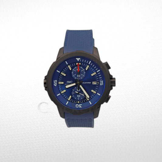 IWC CHRONOGRAPH SS BLUE 44MM