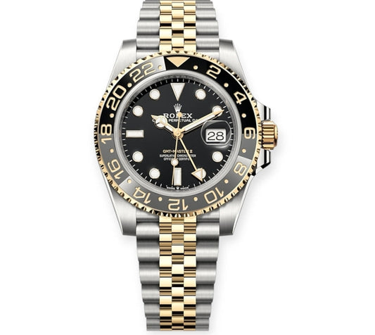 GMT Master 2 Two Tone Black Dial Jubille 2023