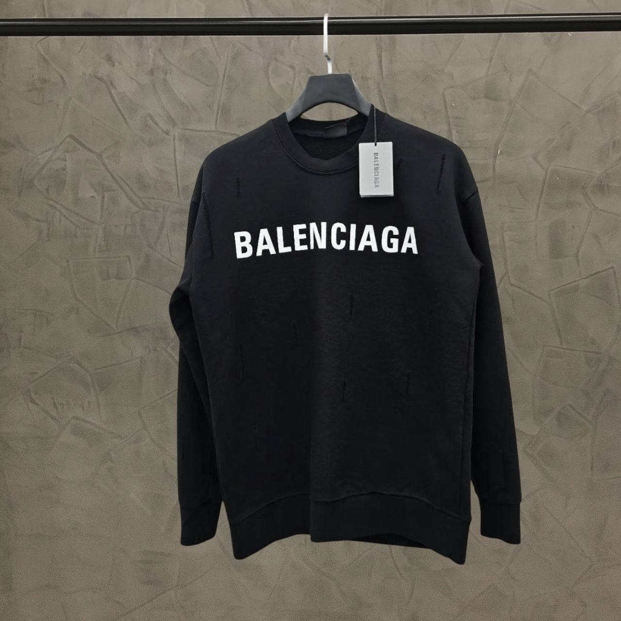 Hoodie Black Balenciaga   - bl 1616