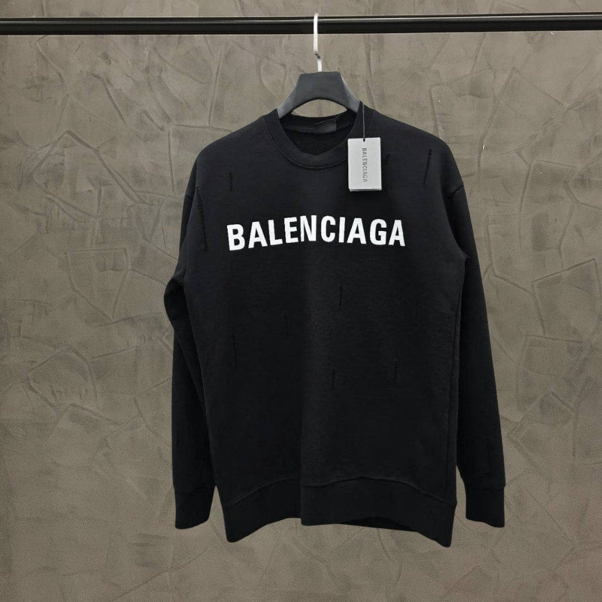 Hoodie Black Balenciaga   - bl 1616