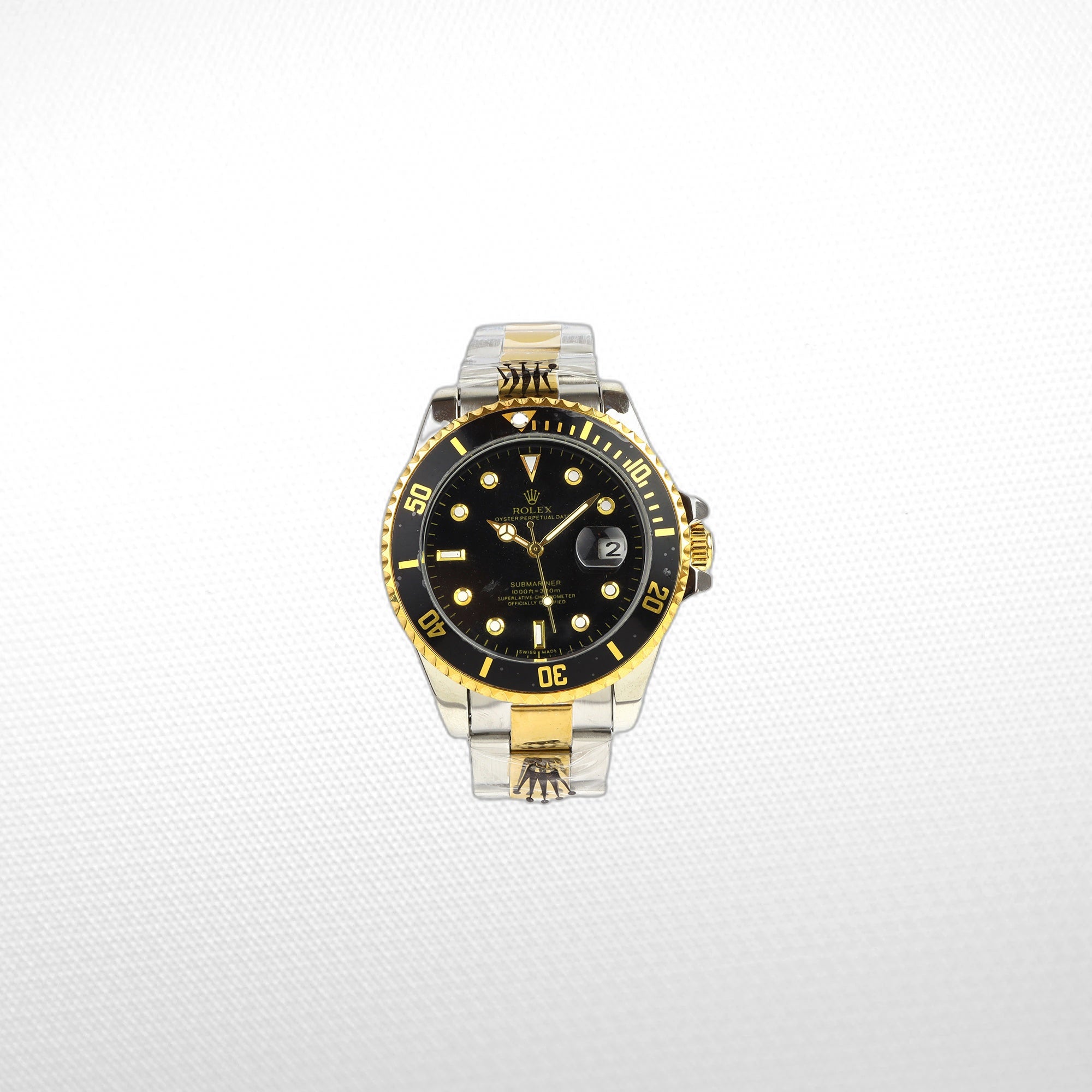 SUBMARINER 2-TONE BLACK CERAMIC BEZEL 40MM QUALITY 2A