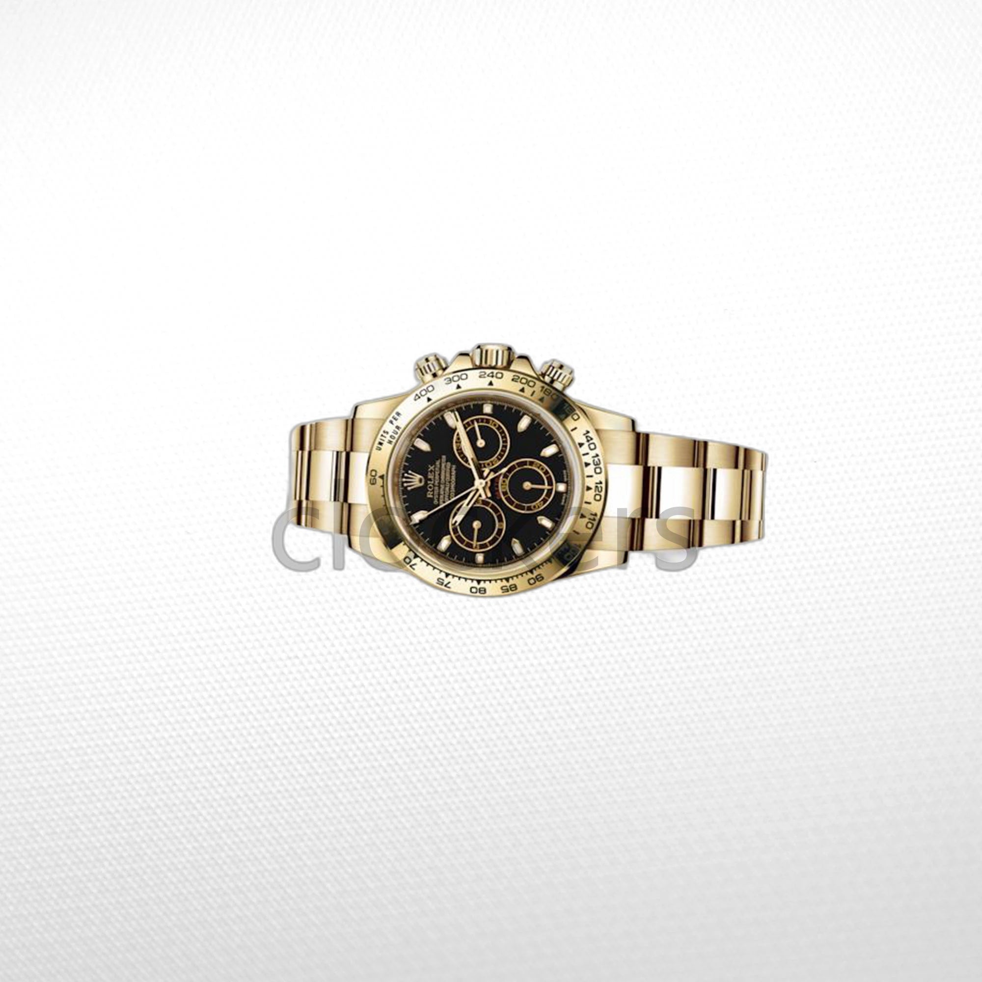 C0SM0GRAPH DAYT0NA GOLD BLACK DIAL 40MM CLONE