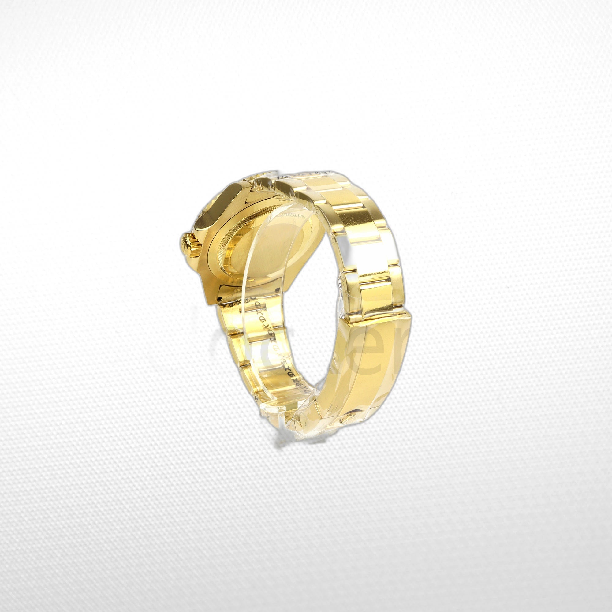 SUBMARINER GOLD BLACK DIAL CERAMIC BEZEL 40MM CLONE