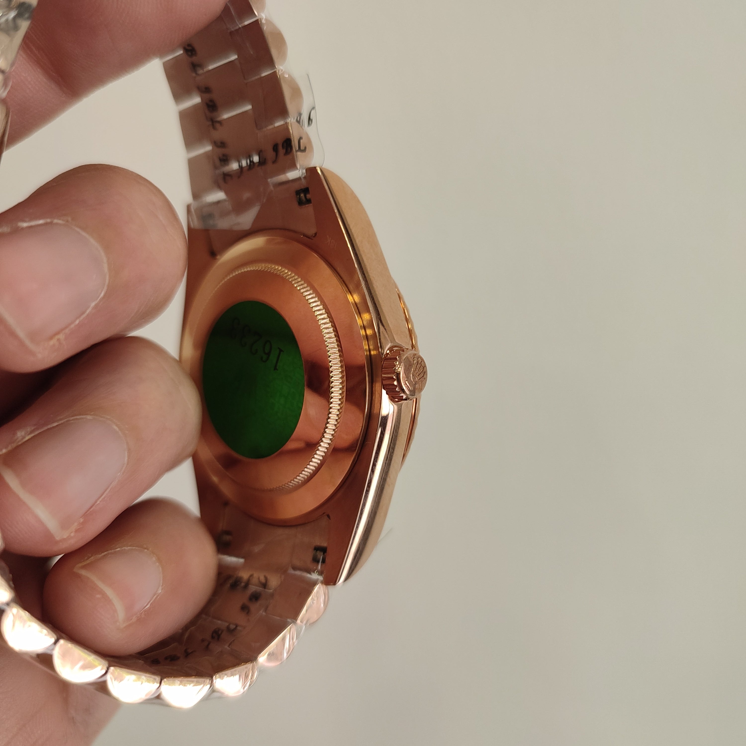 Day Date Chocolate Dial