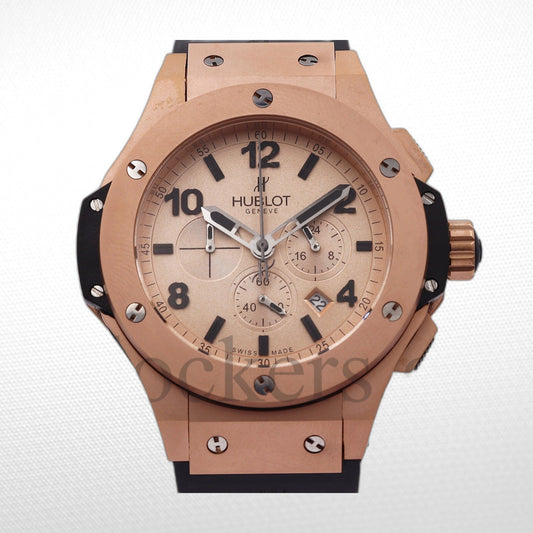 HUBLOT BIG BANG GOLD MAT 301.PI.500.RX