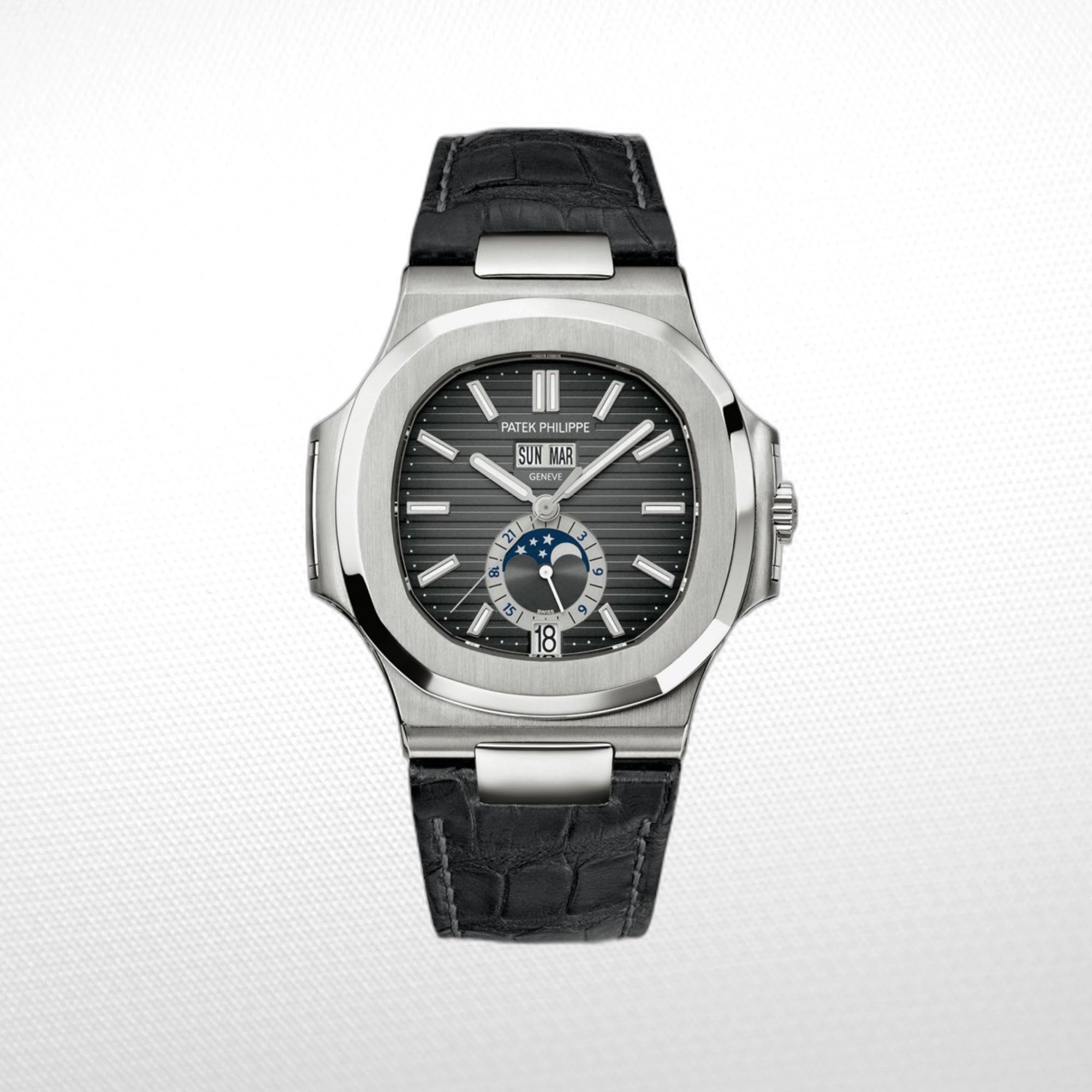 PATEK PHILIPPE NAUTILUS 5712G - DATE & MOON PHASE