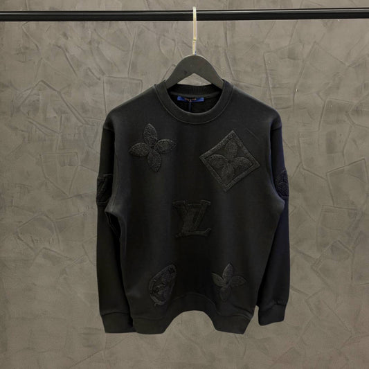 Hoodie Black Louis Vuitton    - Lv 1617