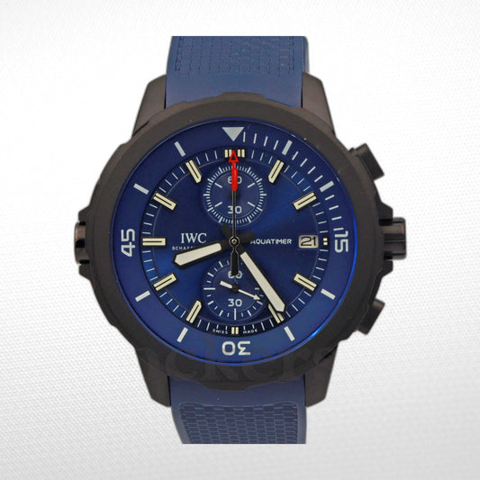 IWC CHRONOGRAPH SS BLUE 44MM