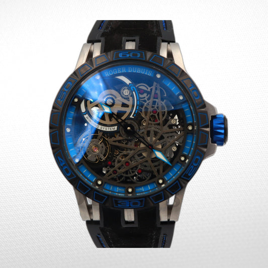 EXCALIBUR AVENTADOR S LIMITED EDITION SKELETON 47MM TITANIUM AND RUBBER
