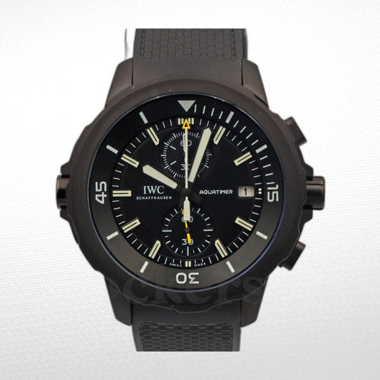 IWC CHRONOGRAPH SS BLACK 44MM