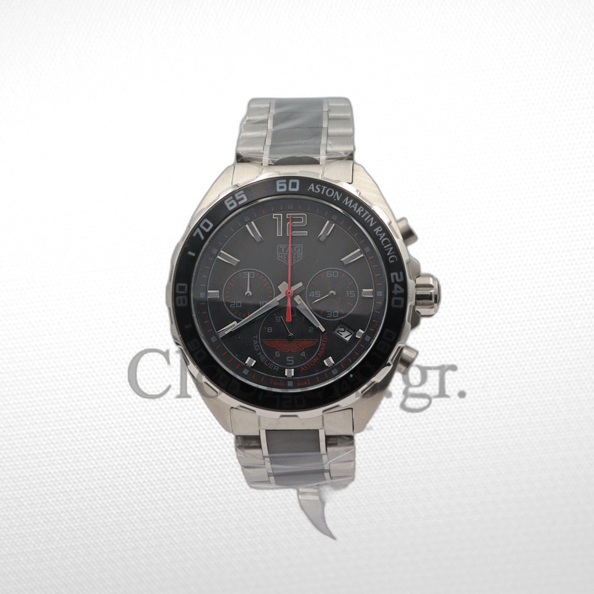 TAG Heuer Carrera Calibre HEUER 01 Aston Martin Steel Mens Watch CAR2A1AB