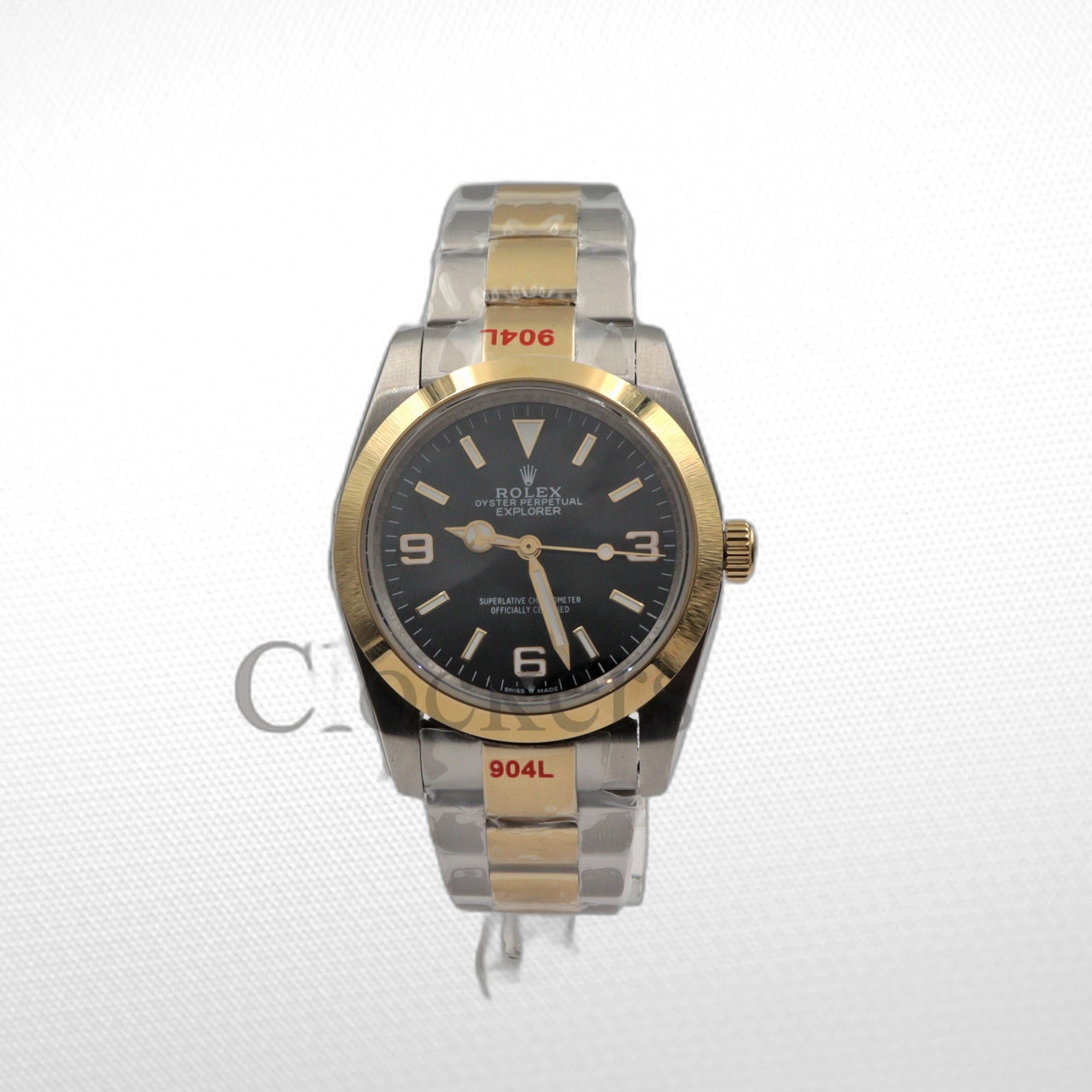 Rolex Explorer 124273 36mm 2022 Two Tone Yellow Gold - Unworn