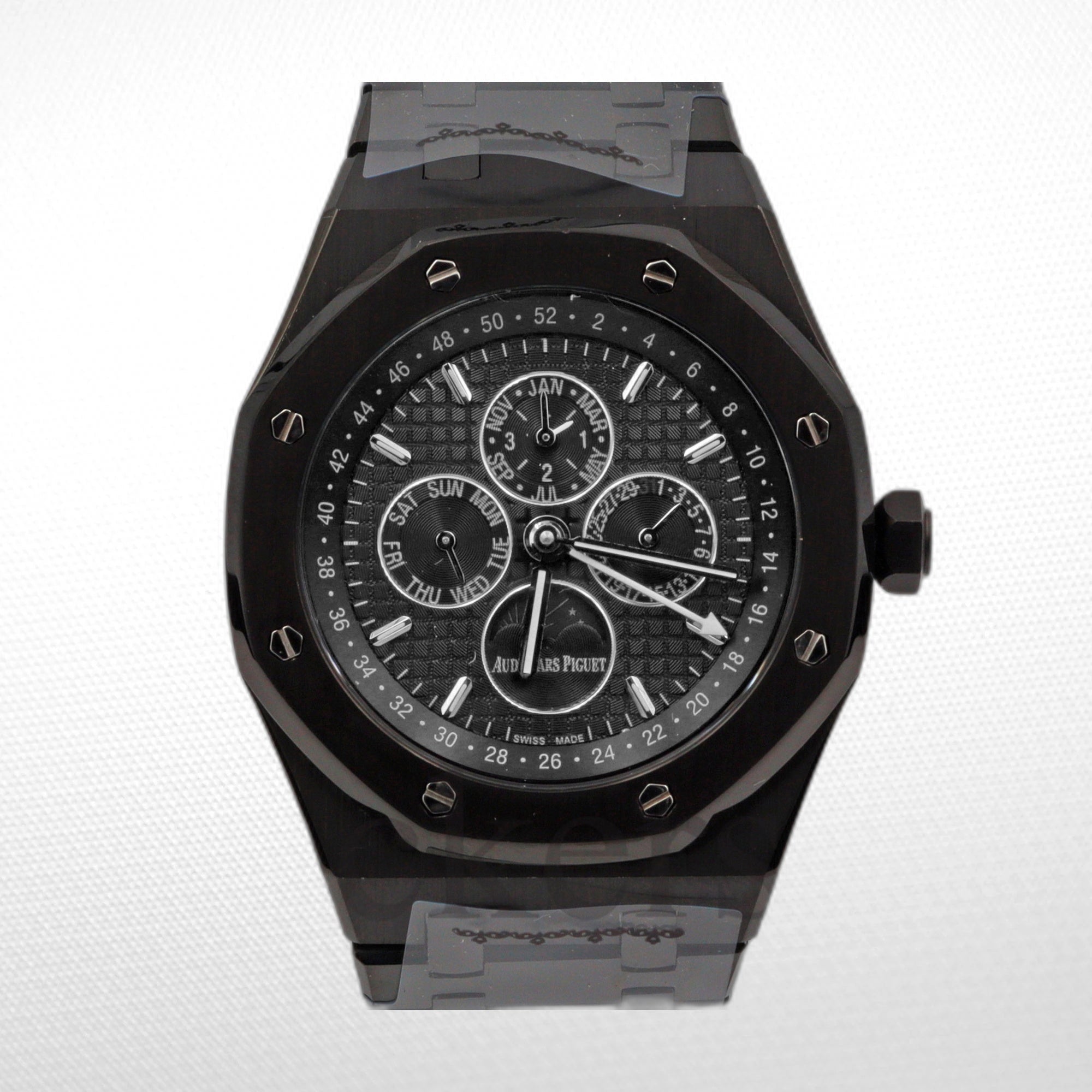 AUDEMARS PIGUET ROYAL OAK PERPETUAL CALENDAR CERAMIC 26579CE.OO.1225CE.01 CLONE