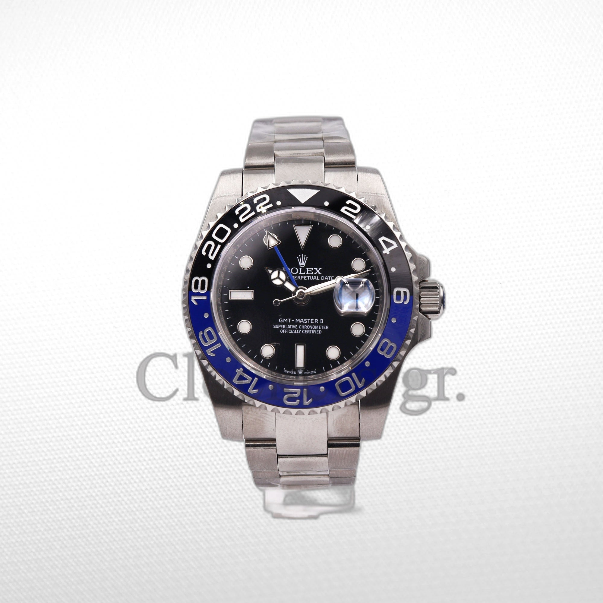GMT-MASTER II SS BLUE/BLACK BATMAN CERAMIC BEZEL 40MM CLONE
