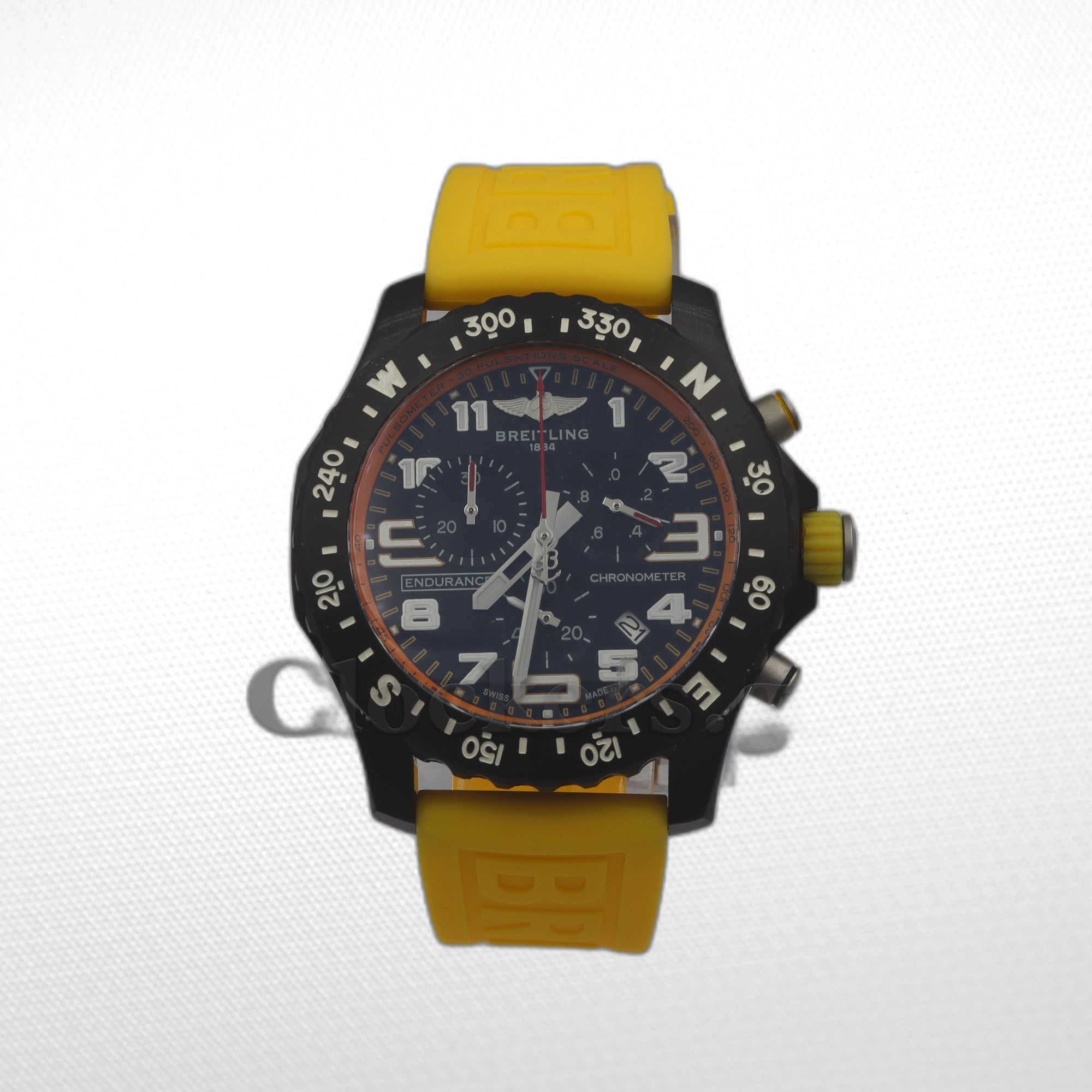 BREITLING ENDURANCE PRO CHRONOGRAPH 44MM BLACK DIAL MENS WATCH