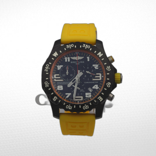 BREITLING ENDURANCE PRO CHRONOGRAPH 44MM BLACK DIAL MENS WATCH
