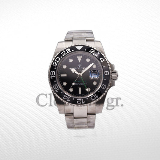 GMT-MASTER II SS BLACK CERAMIC BEZEL 40MM