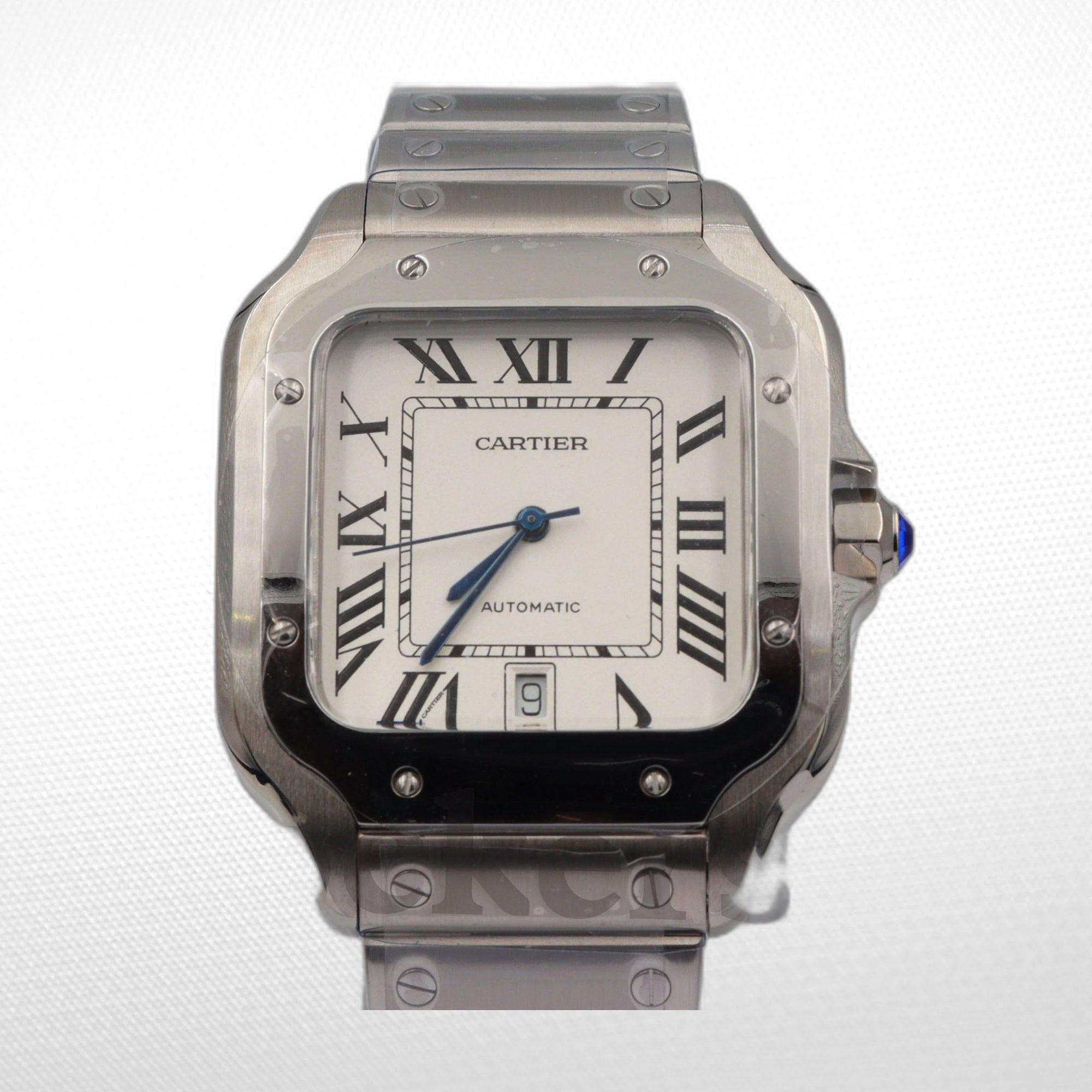 CARTIER  SANTOS DE WATCH MEDIUM MODEL, AUTOMATIC