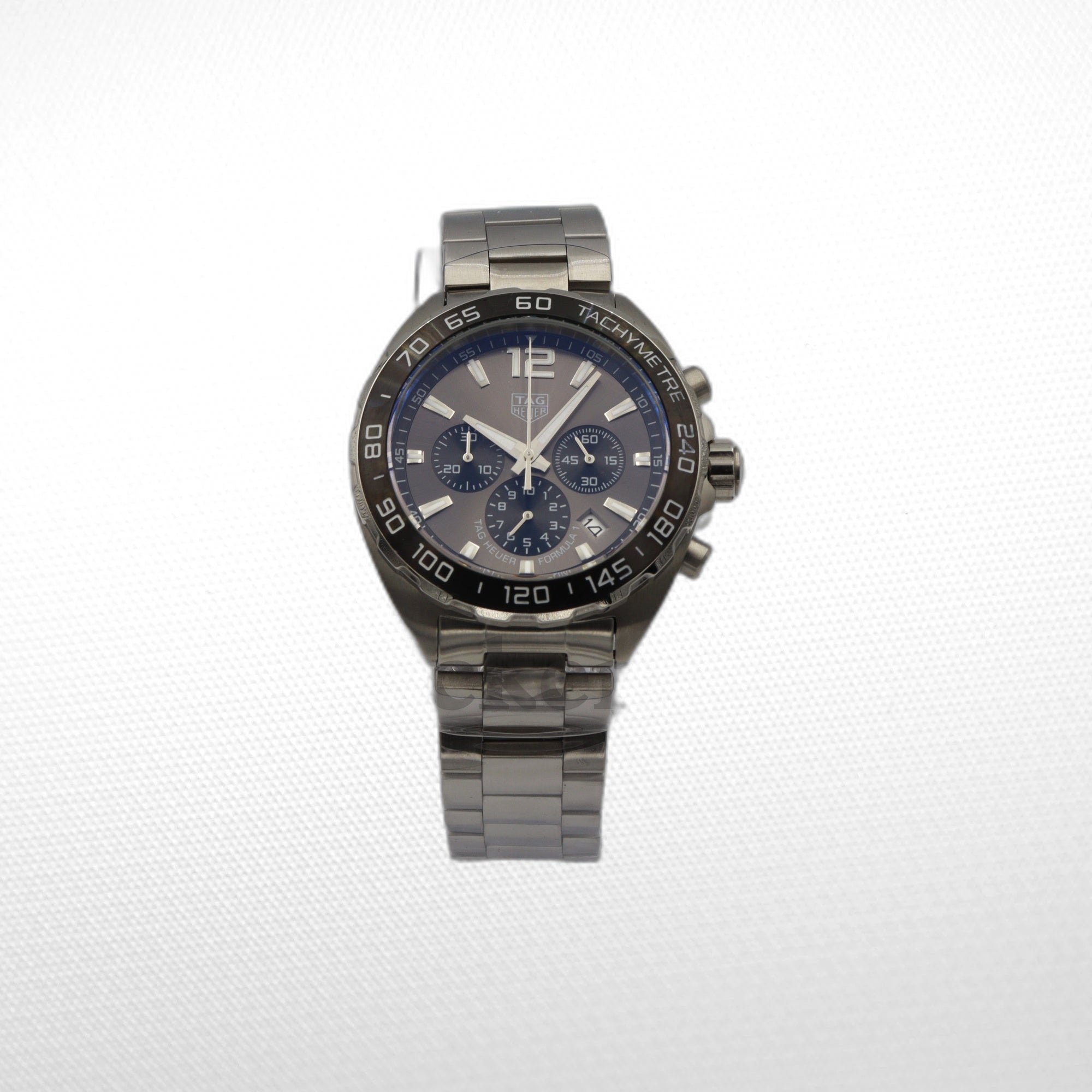 TAG HEUER FORMULA 1 CHRONOGRAPH  WATCH GREY DIAL STEEL