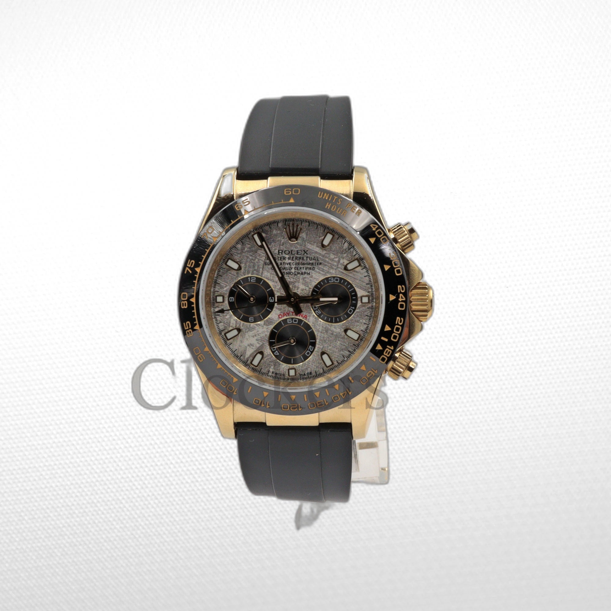 C0SM0GRAPH DAYT0NA RUBBER STRAP CERAMIC BEZEL 40MM