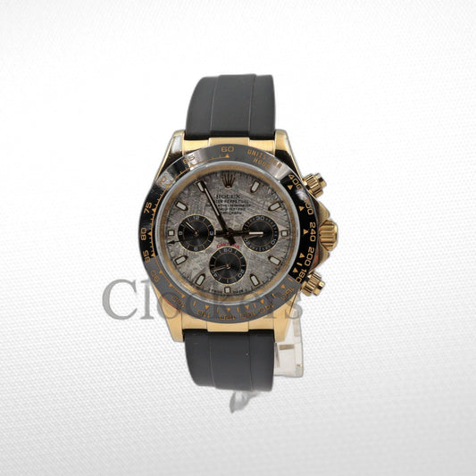 C0SM0GRAPH DAYT0NA RUBBER STRAP CERAMIC BEZEL 40MM