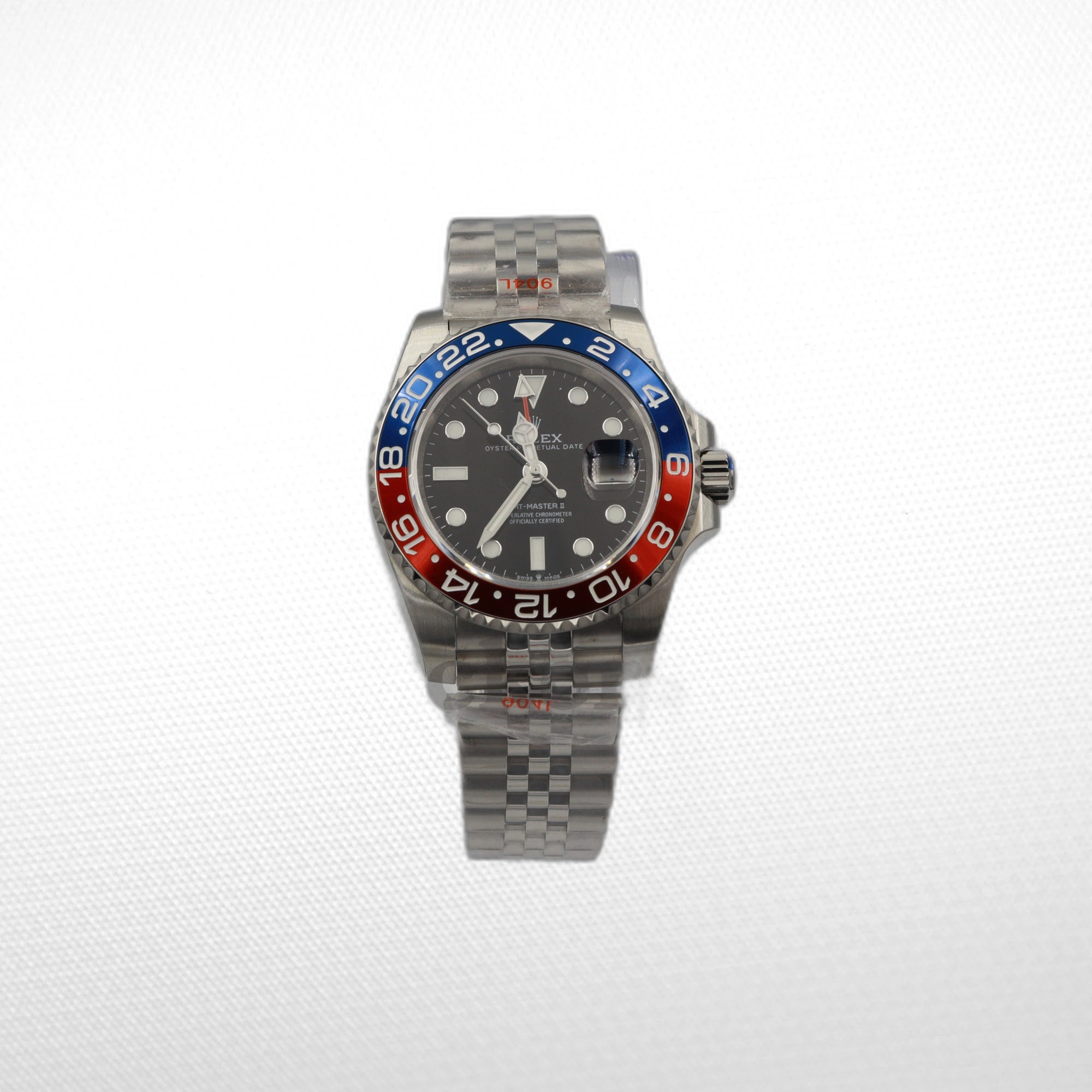 GMT-MASTER II SS BLUE/RED PEPSI CERAMIC BEZEL 40MM CLONE