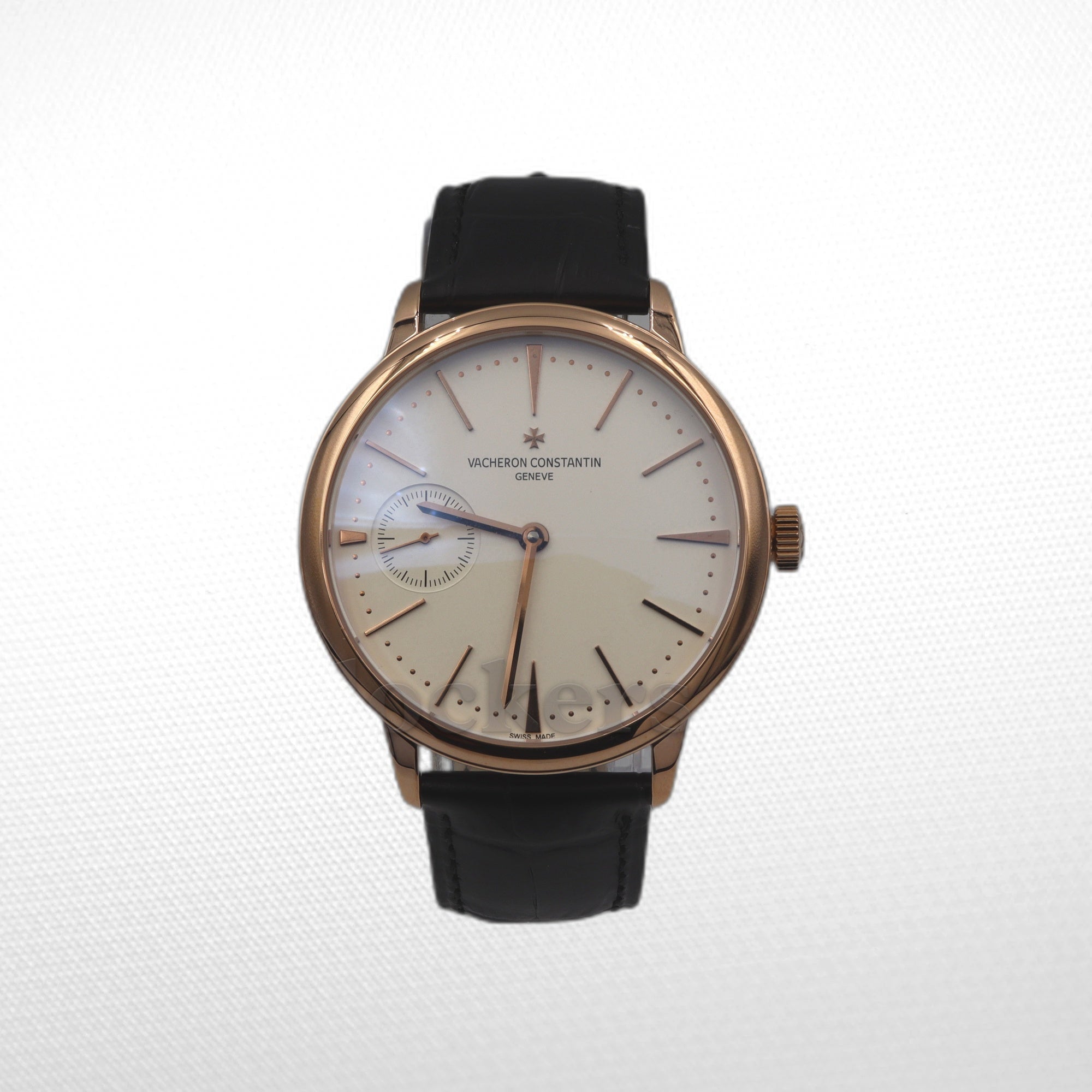 VACHERON CONSTANTIN TRADITIONNELLE WOLRD TIME BLACK STRAP
