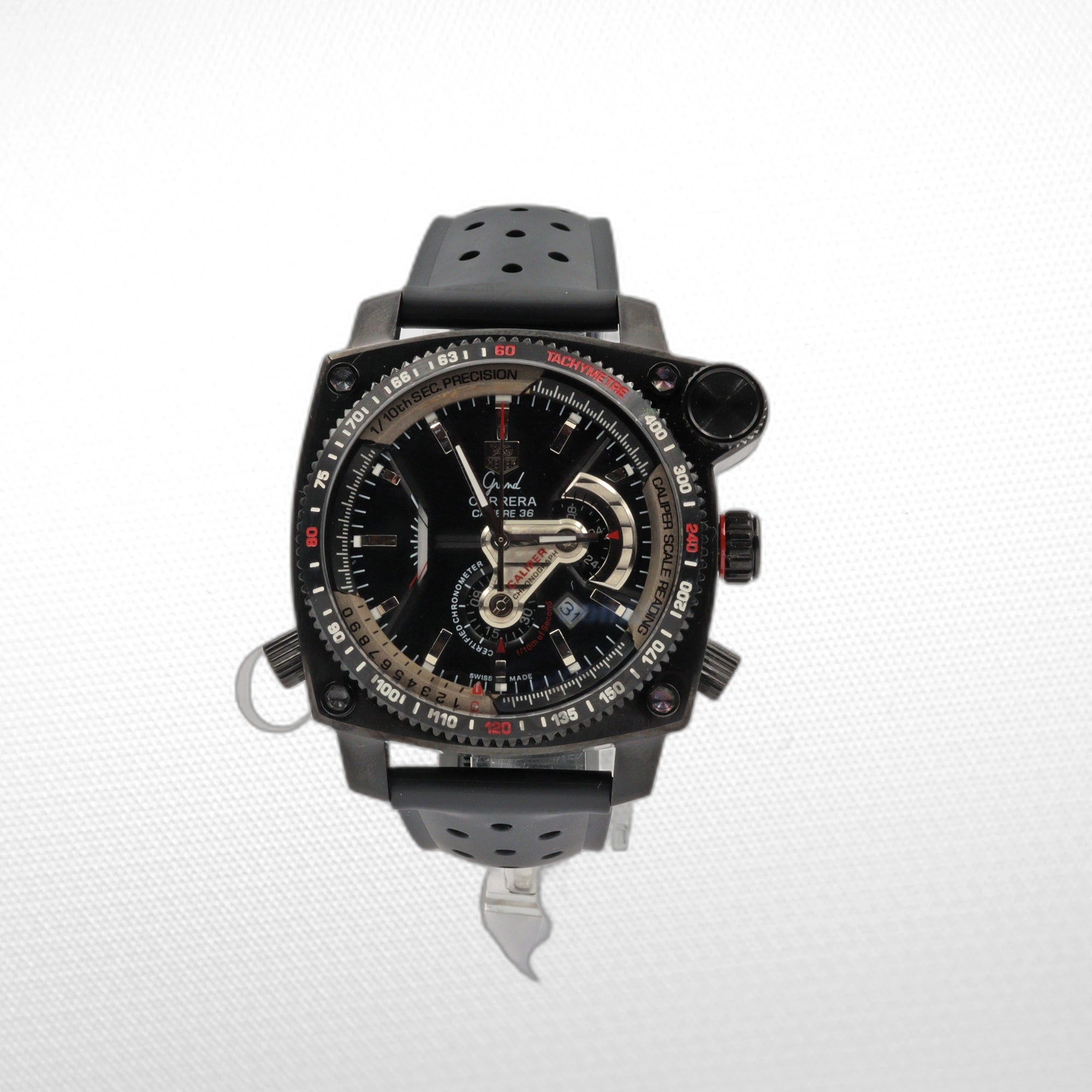 TAG HEUER  44mm black dial