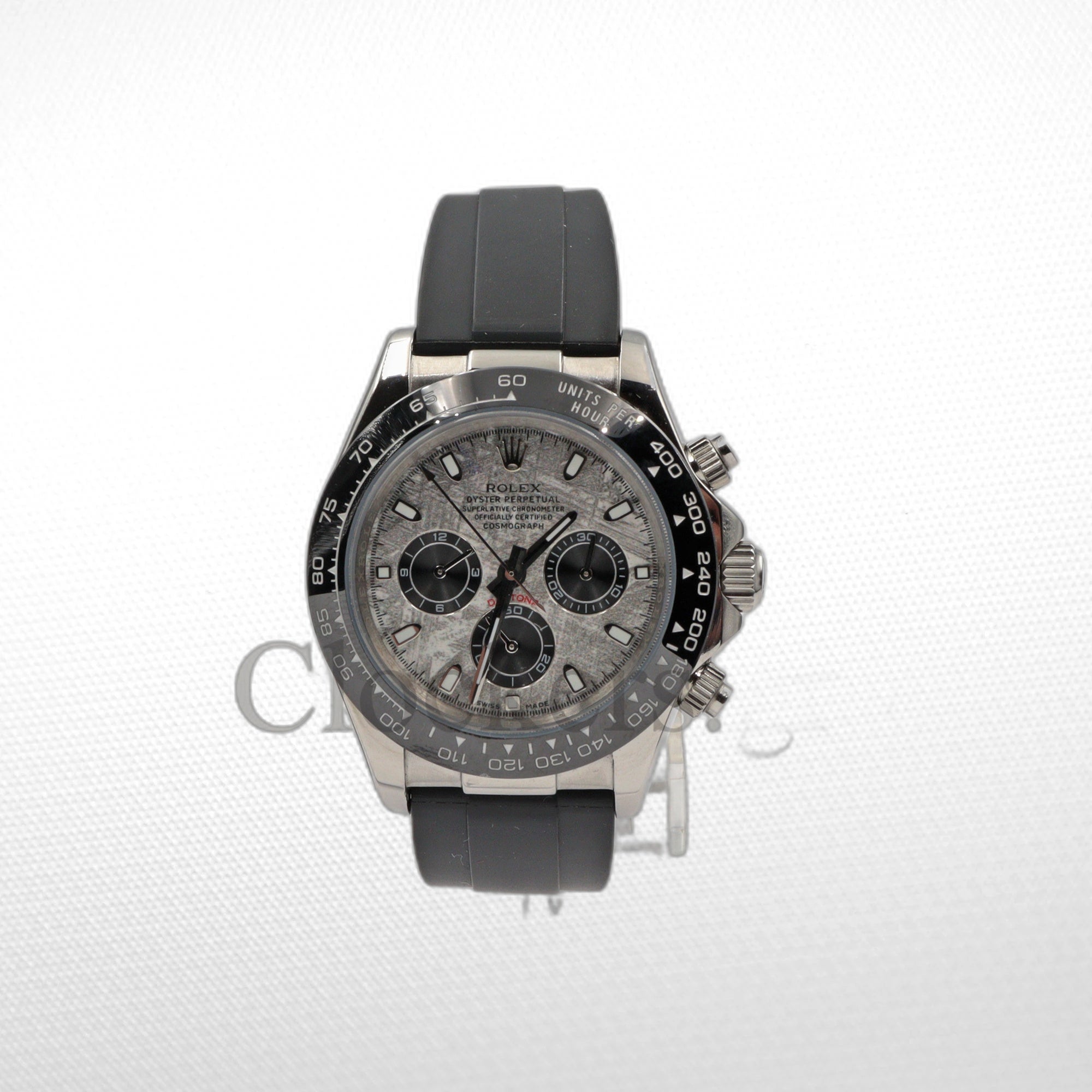COSMOGRAPH DAYTONA RUBBER STRAP CERAMIC BEZEL 40MM