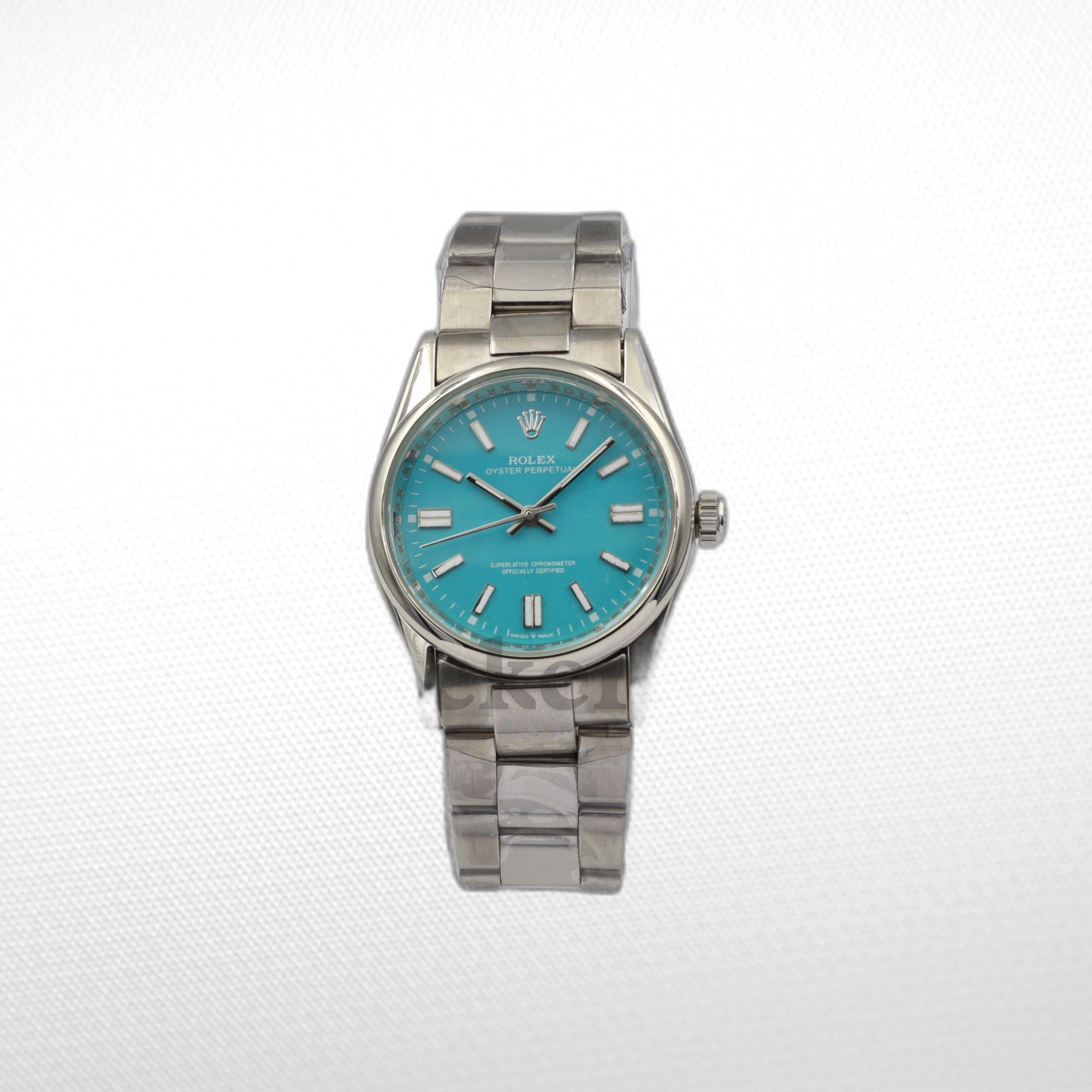 OYSTER PERPETUAL 36 REFERENCE 124300   BLUE DIAL 2AA