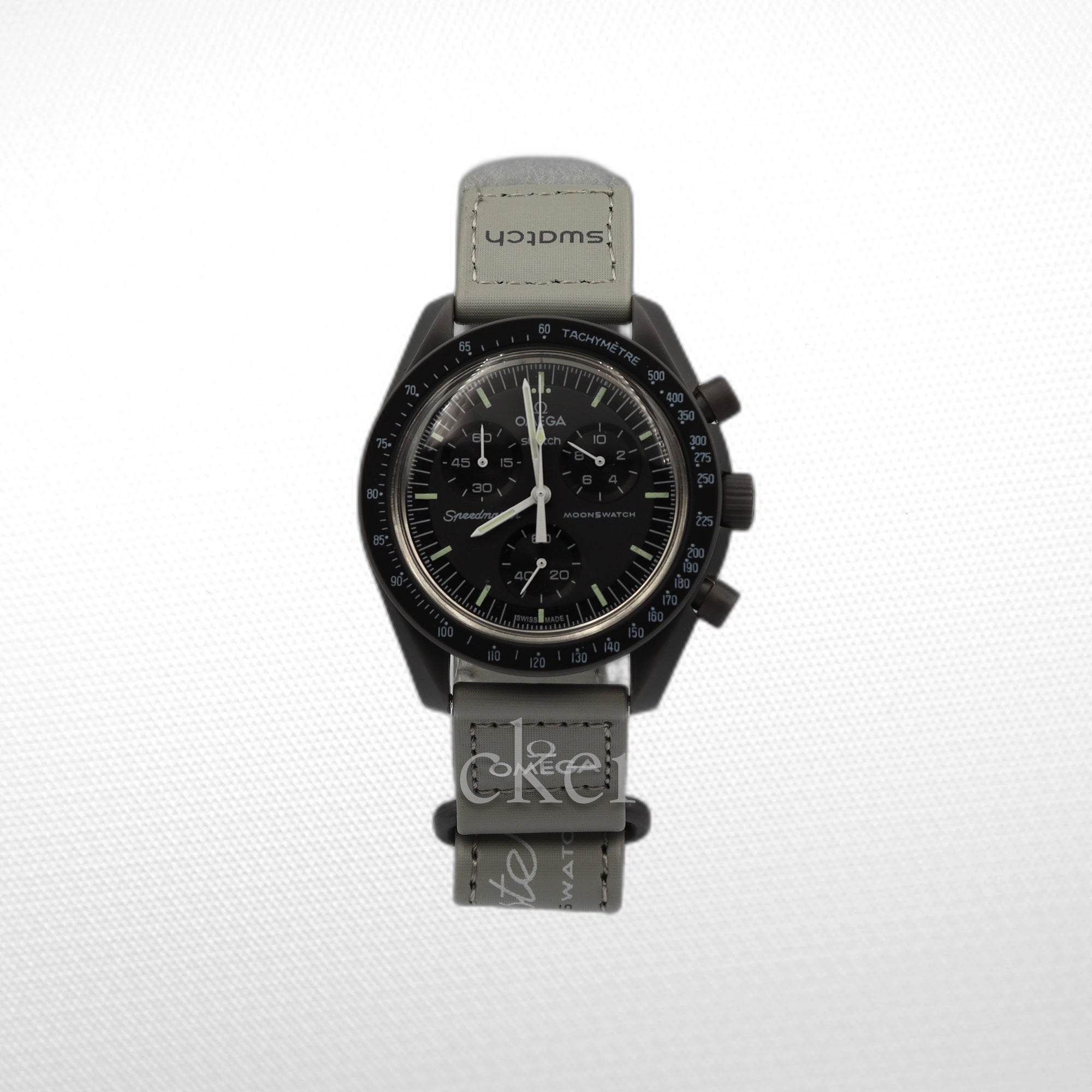 Omega Swatch Omega Swatch X Omega Moonswatch - Snoopy grey