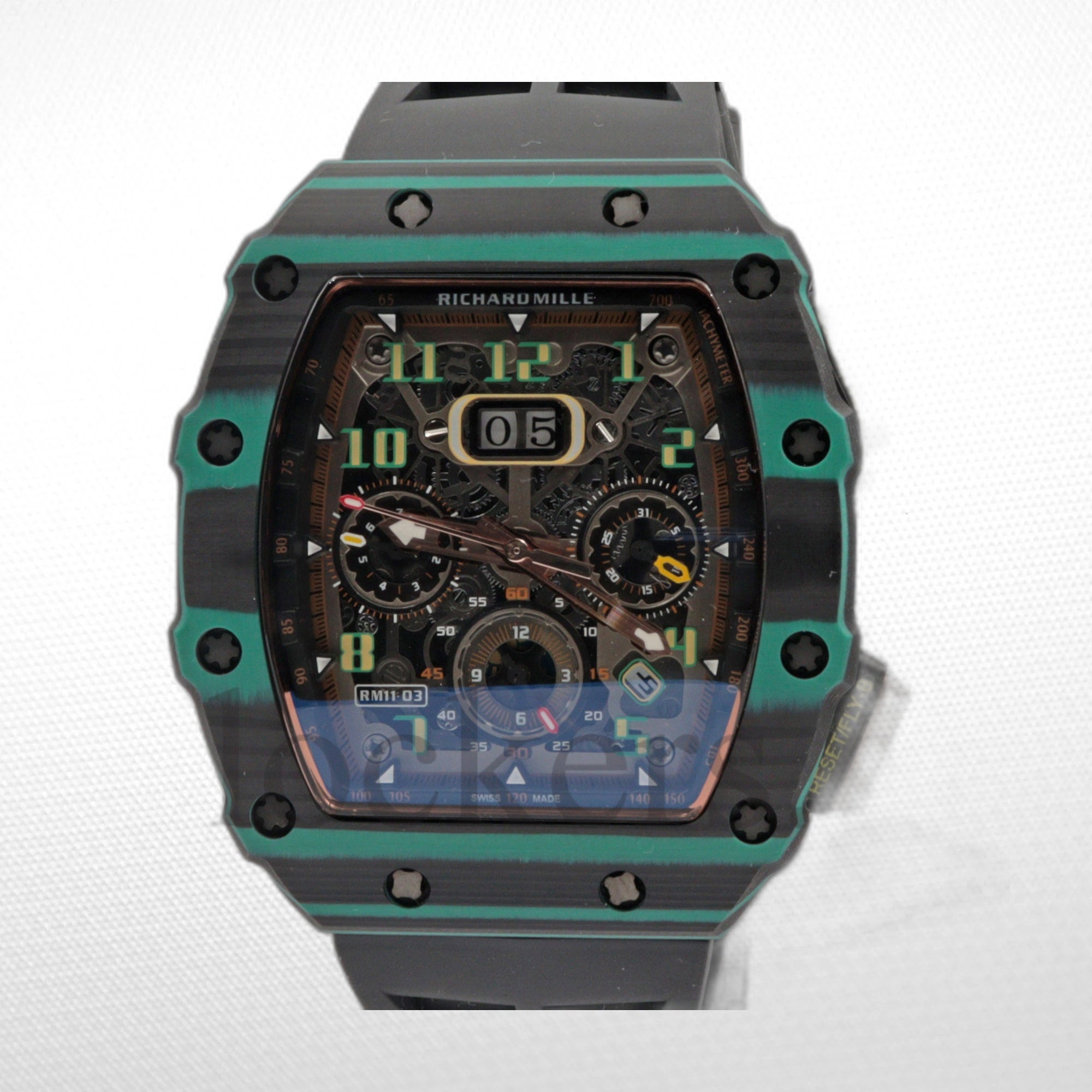 Richard Mille RM 011 RM11-03 McLaren Automatic Flyback Chronograph NTPT