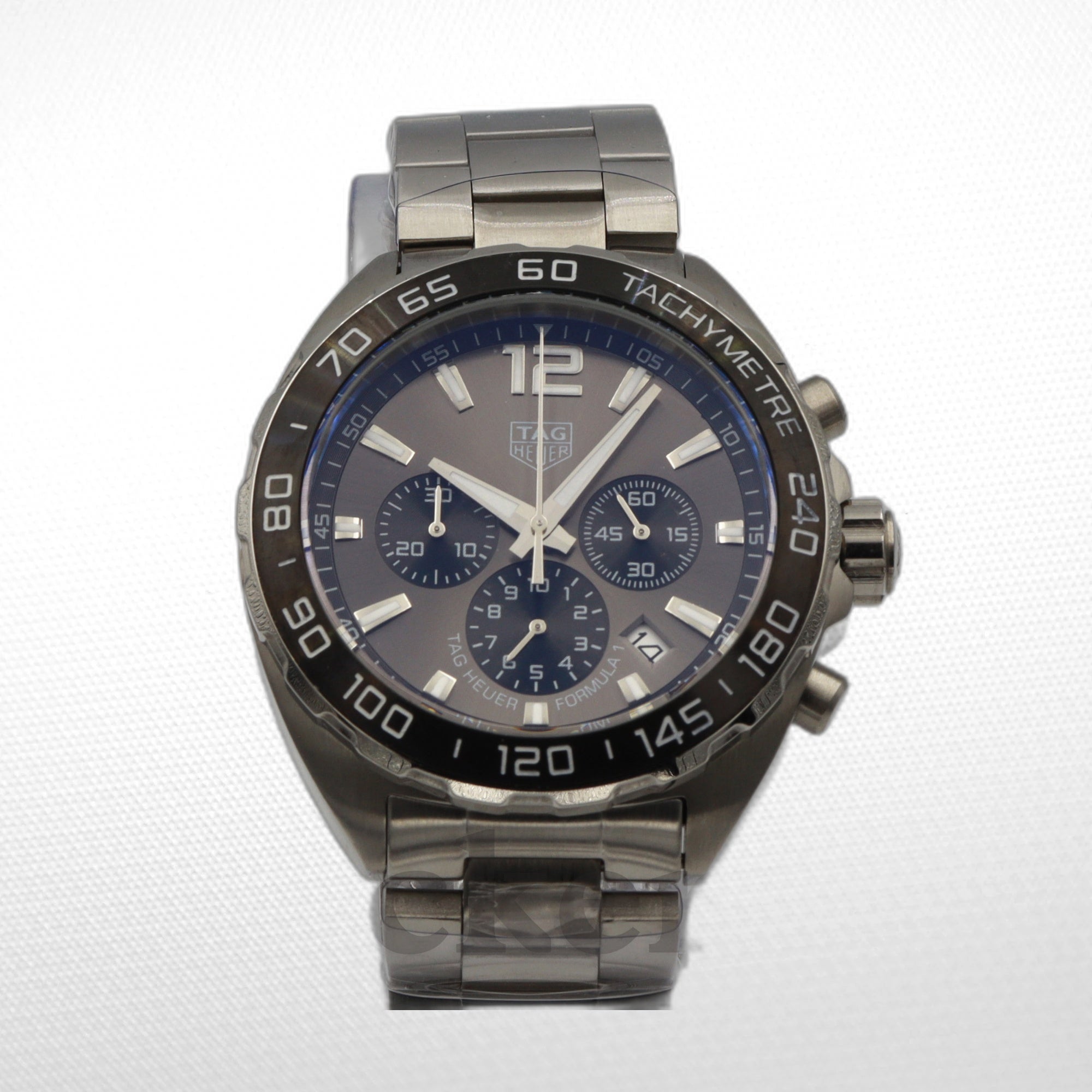 TAG HEUER FORMULA 1 CHRONOGRAPH  WATCH GREY DIAL STEEL