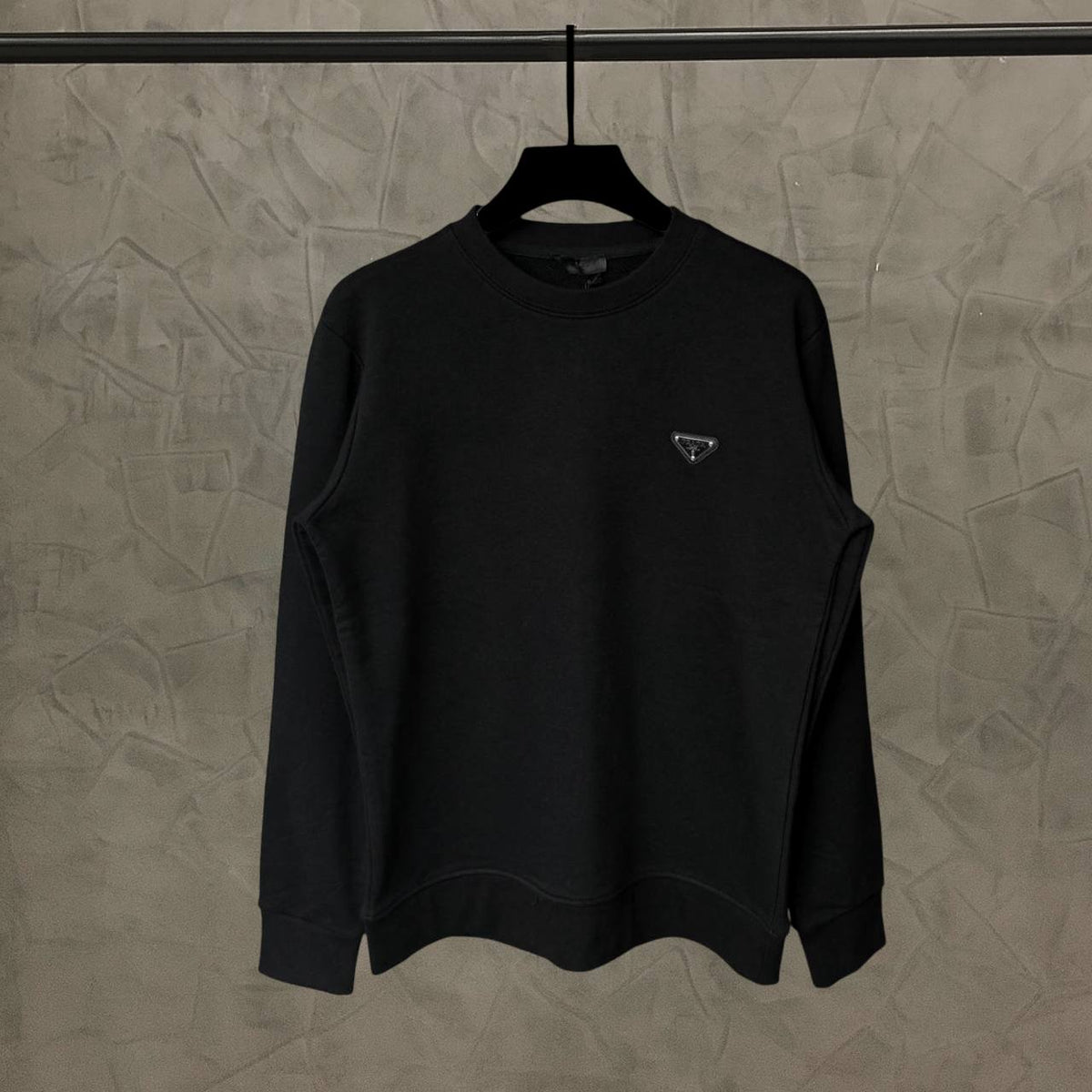 Hoodie Black Prada  - prd 1598