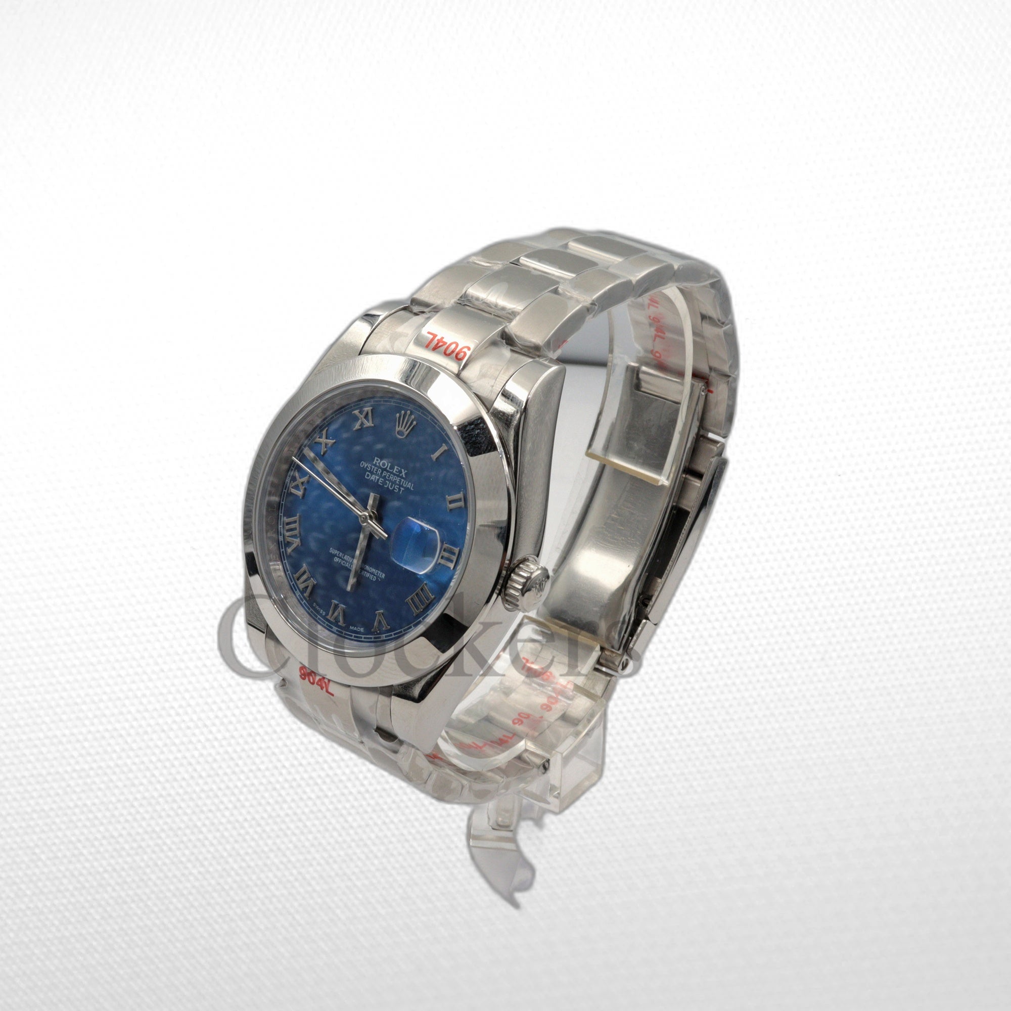 DATEJUST 41MM SS BLUE DIAL ROMAN MARKERS