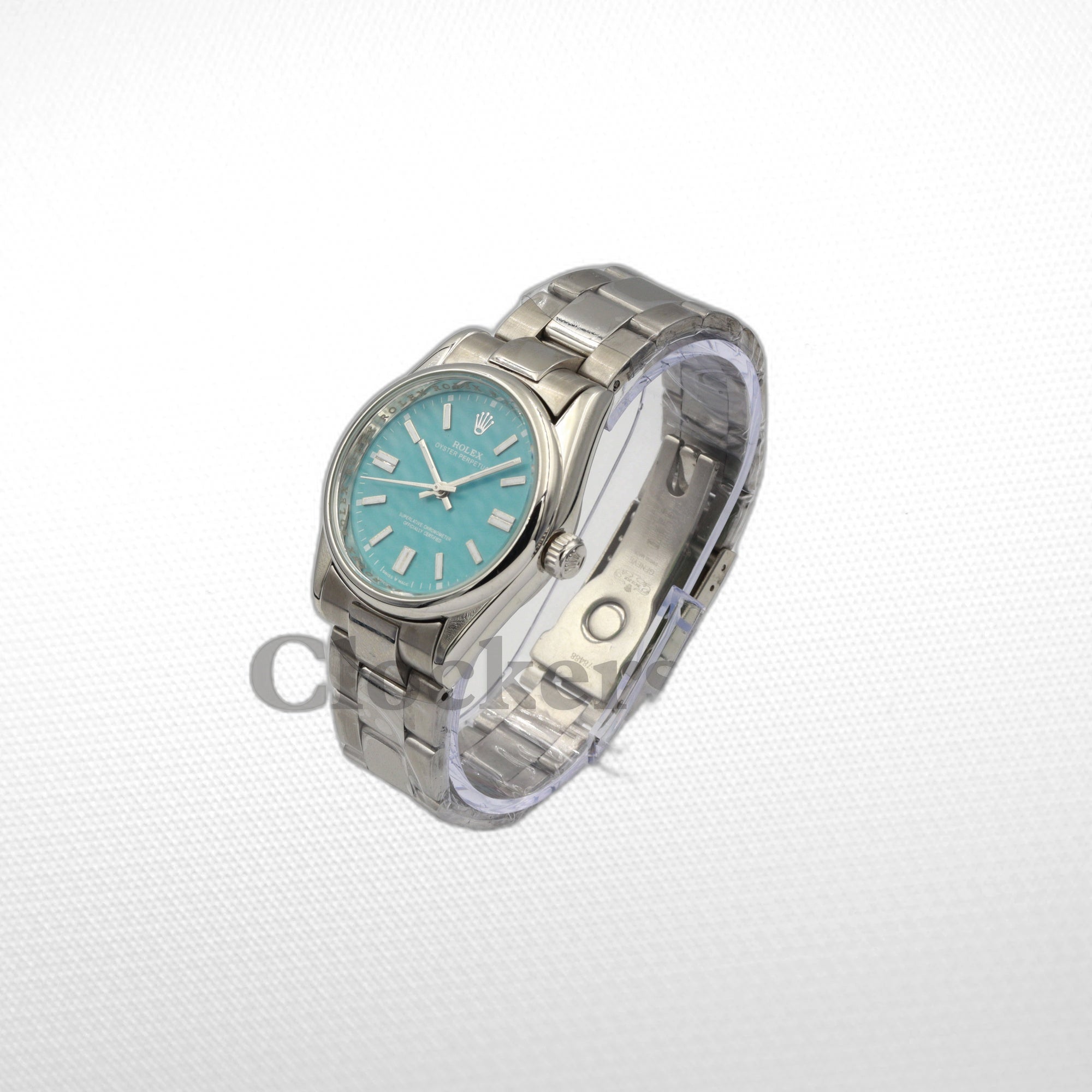 OYSTER PERPETUAL 36 REFERENCE 124300   BLUE DIAL 2AA