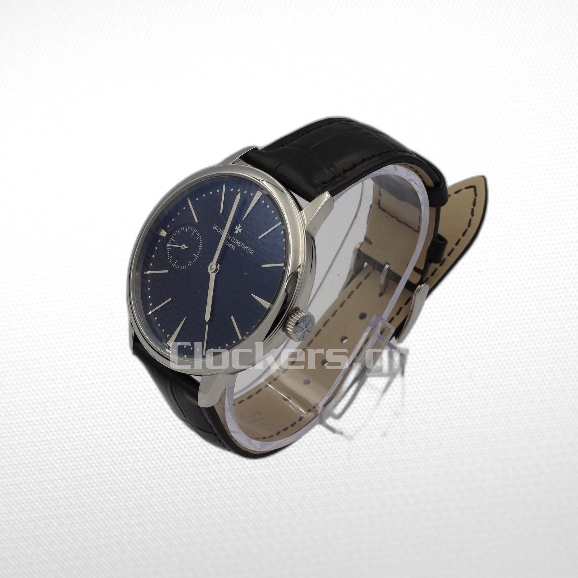 VACHERON CONSTANTIN TRADITIONNELLE WOLRD TIME BLACK STRAP