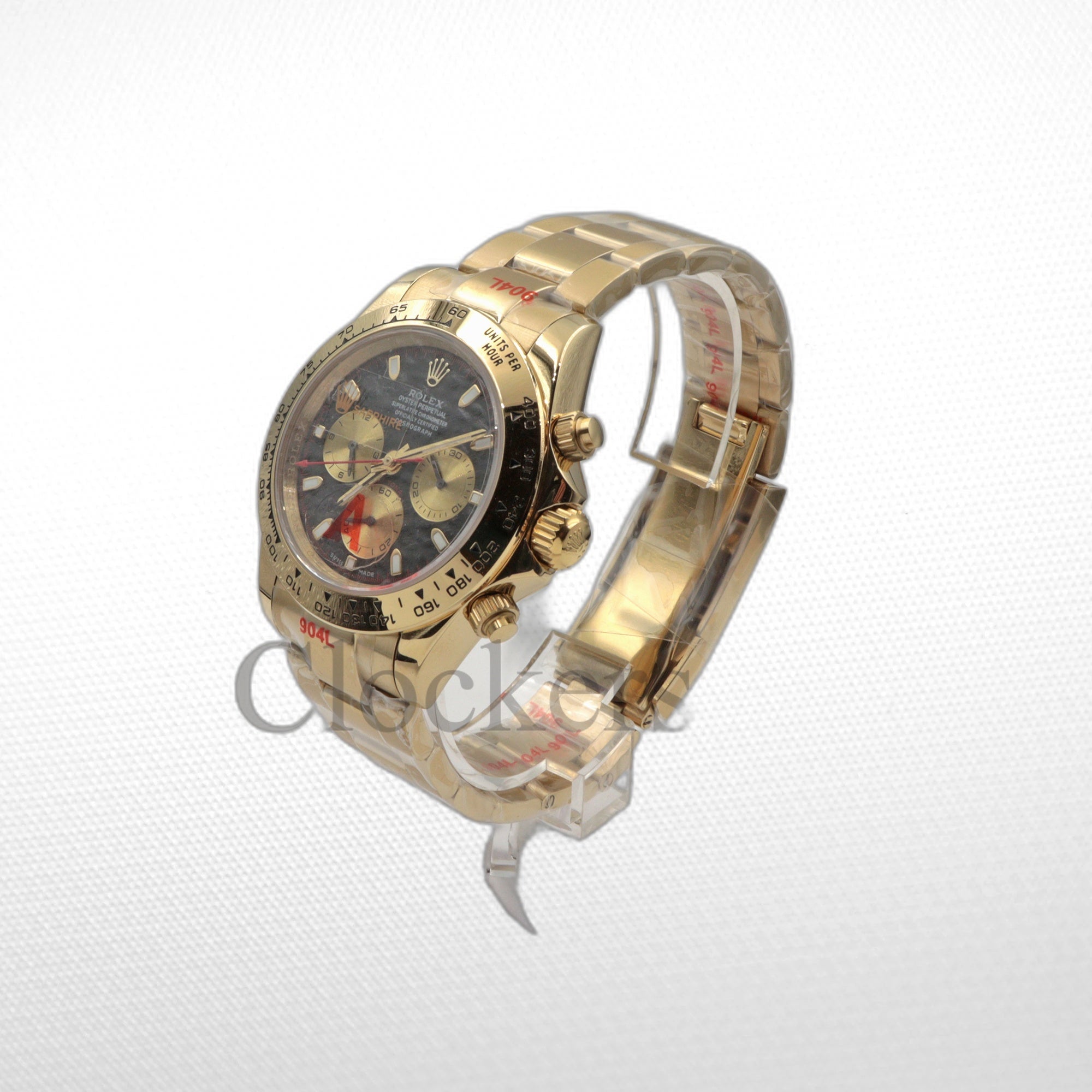 COSMOGRAPH DAYTONA GOLD BLACK DIAL 40MM