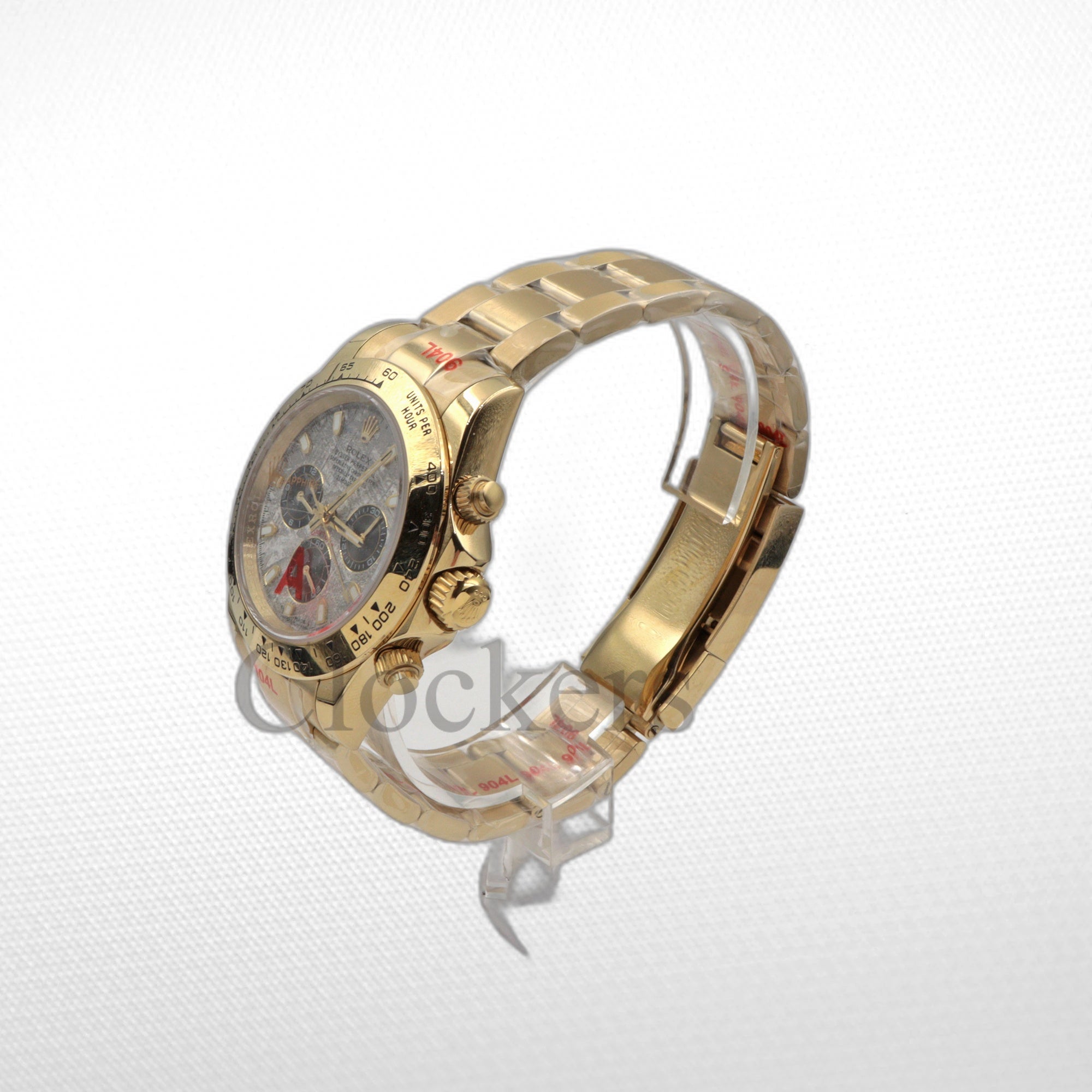 C0SM0GRAPH DAYT0NA GOLD METEORITE DIAL 40MM