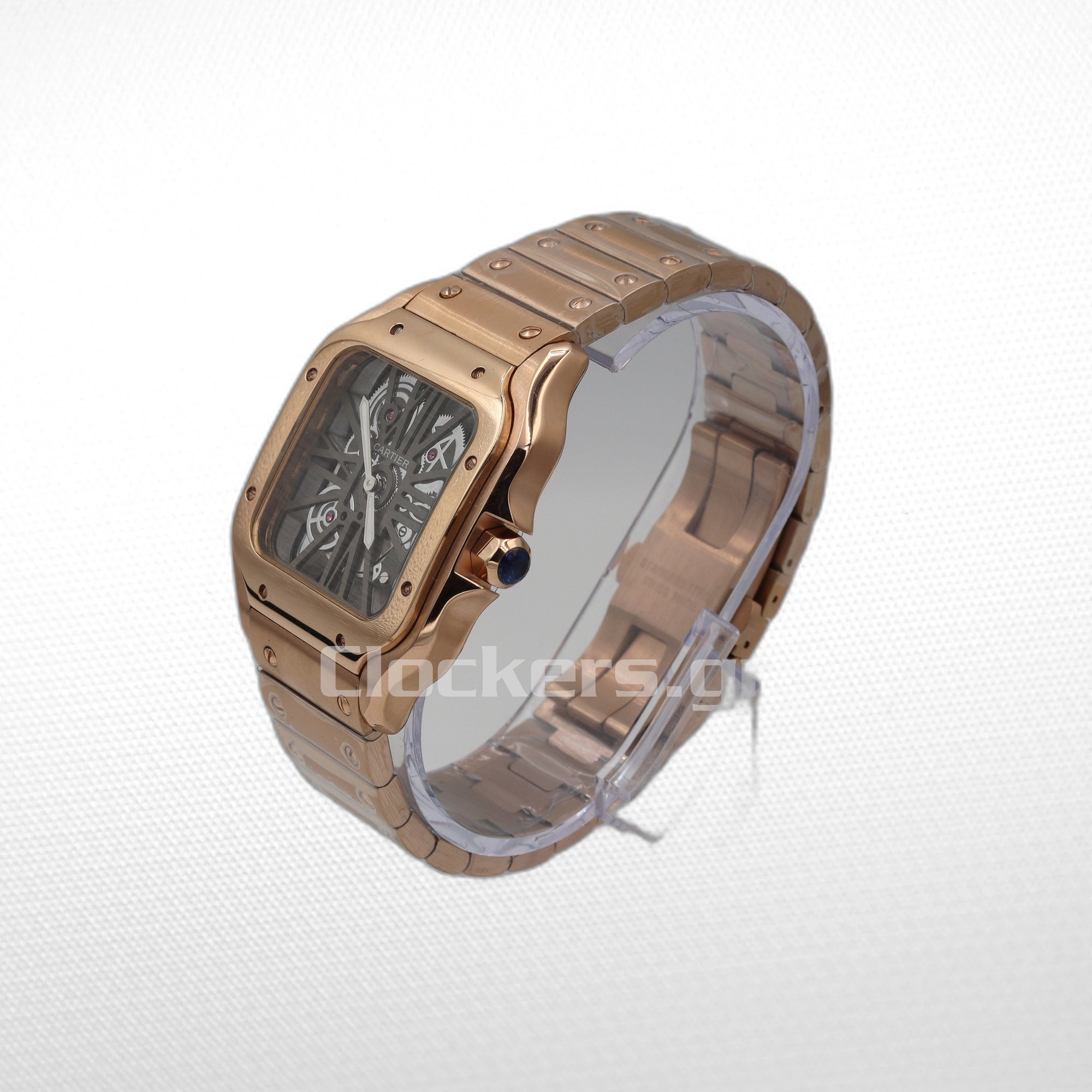CARTIER SANTOS NEW 2023 SANTOS DE CARTIER SKELETON ROSE GOLD