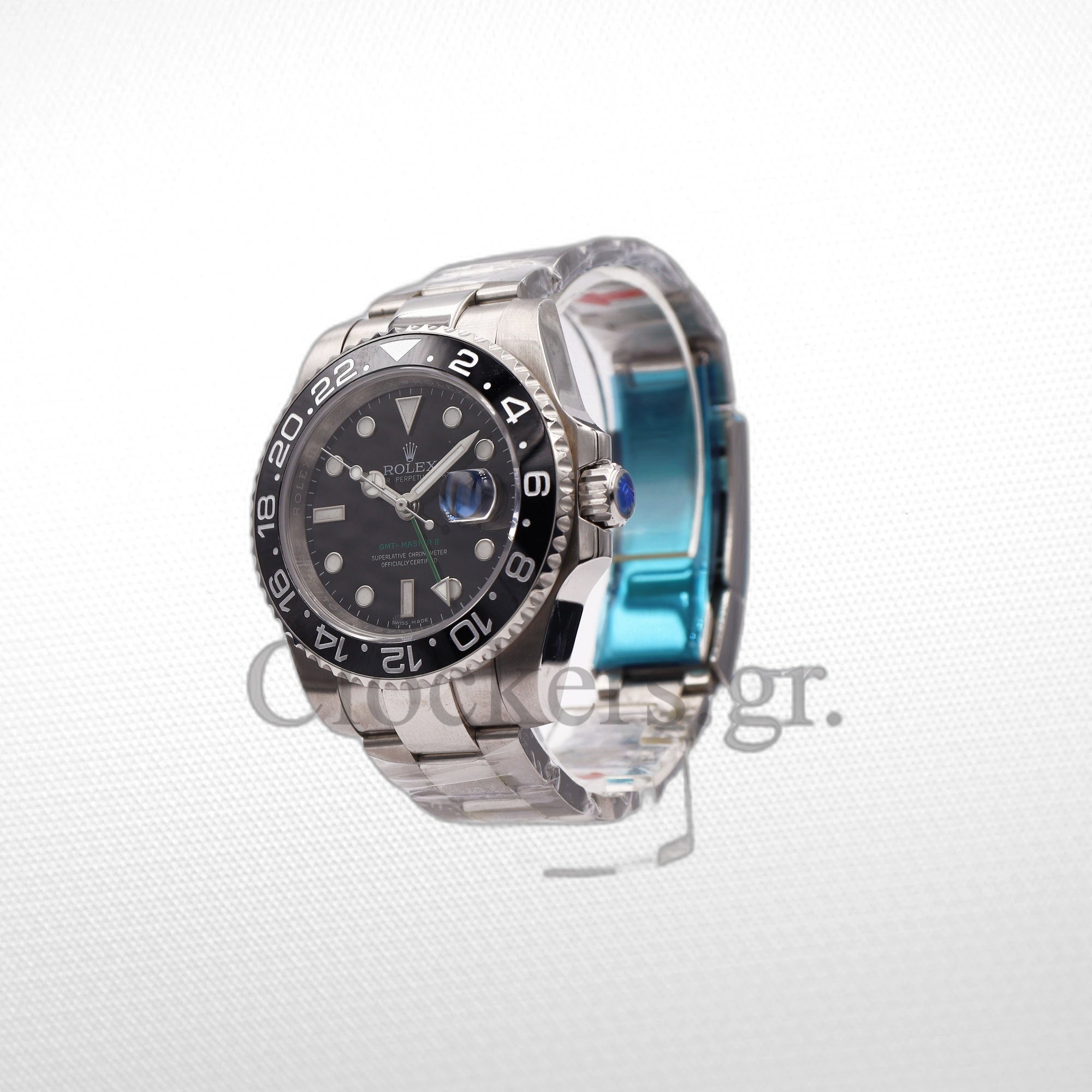 GMT-MASTER II SS BLACK CERAMIC BEZEL 40MM