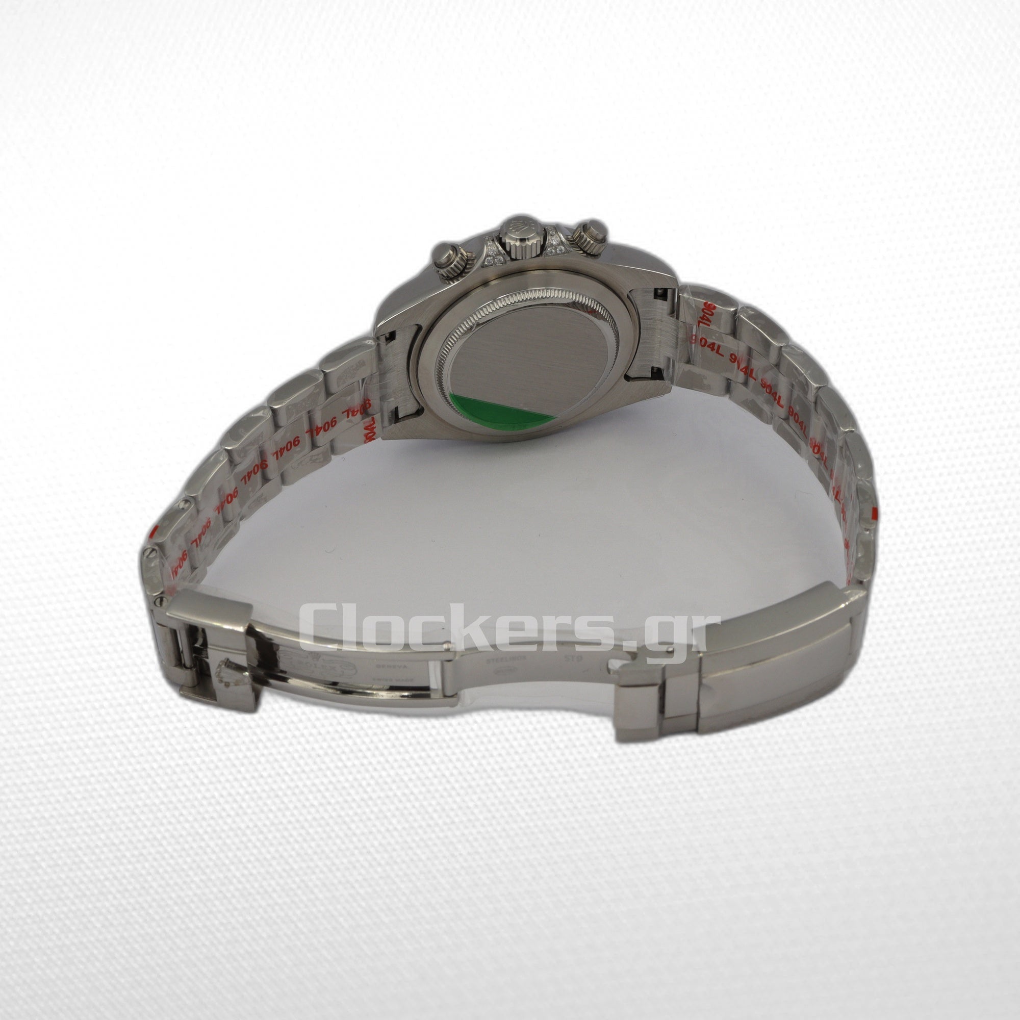 C0SMOGRAPH DAYT0NA BLACK DIAL SILVER RAINBOW 40MM