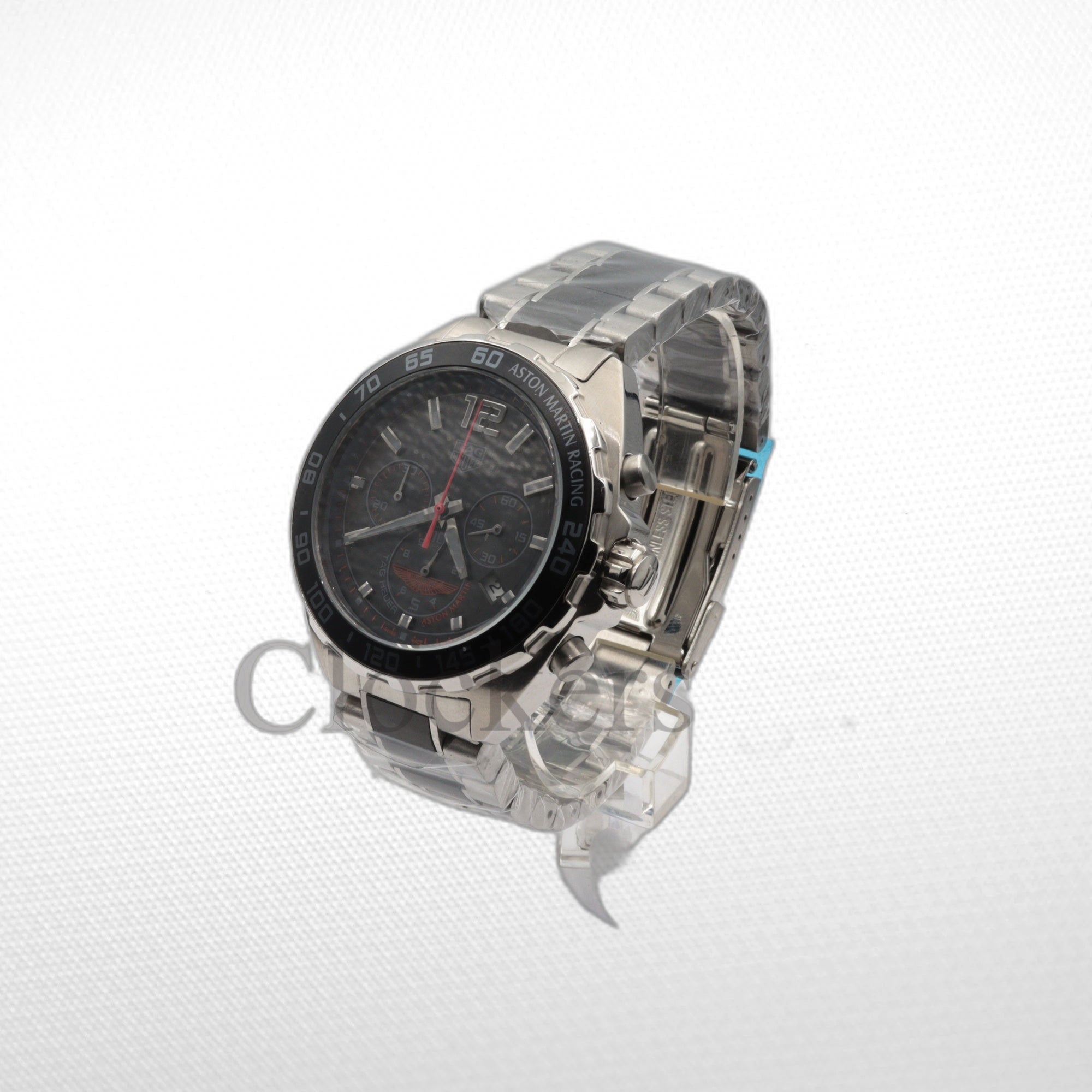 TAG Heuer Carrera Calibre HEUER 01 Aston Martin Steel Mens Watch CAR2A1AB